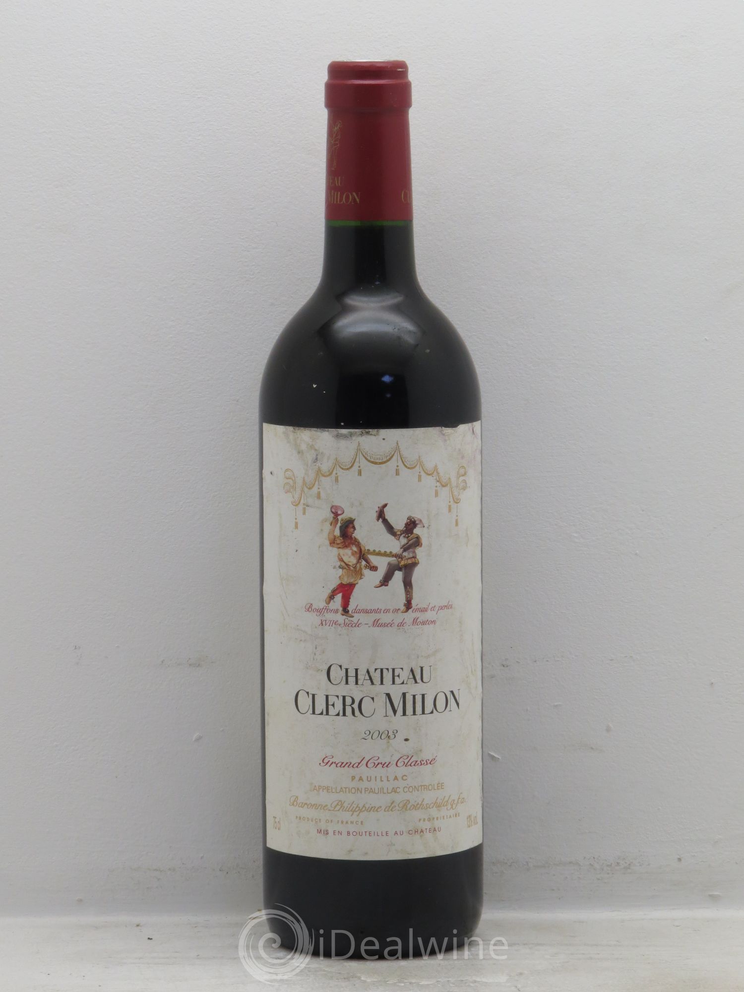 Château la Fleur Milon Cru Bourgeois 2003 - Lot de 1 bouteille - 0