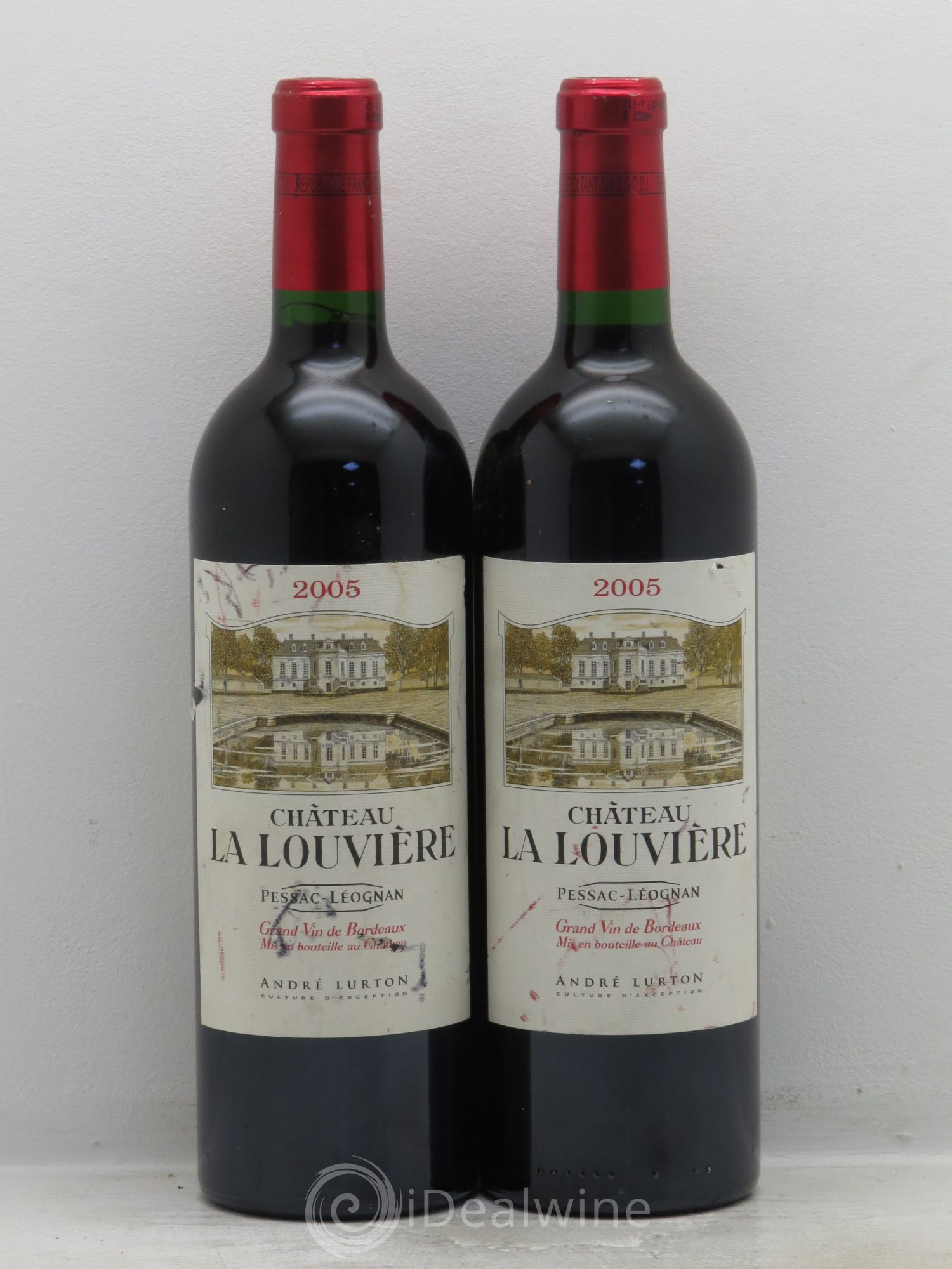 Château la Louvière 2005 - Lot de 2 bouteilles - 0