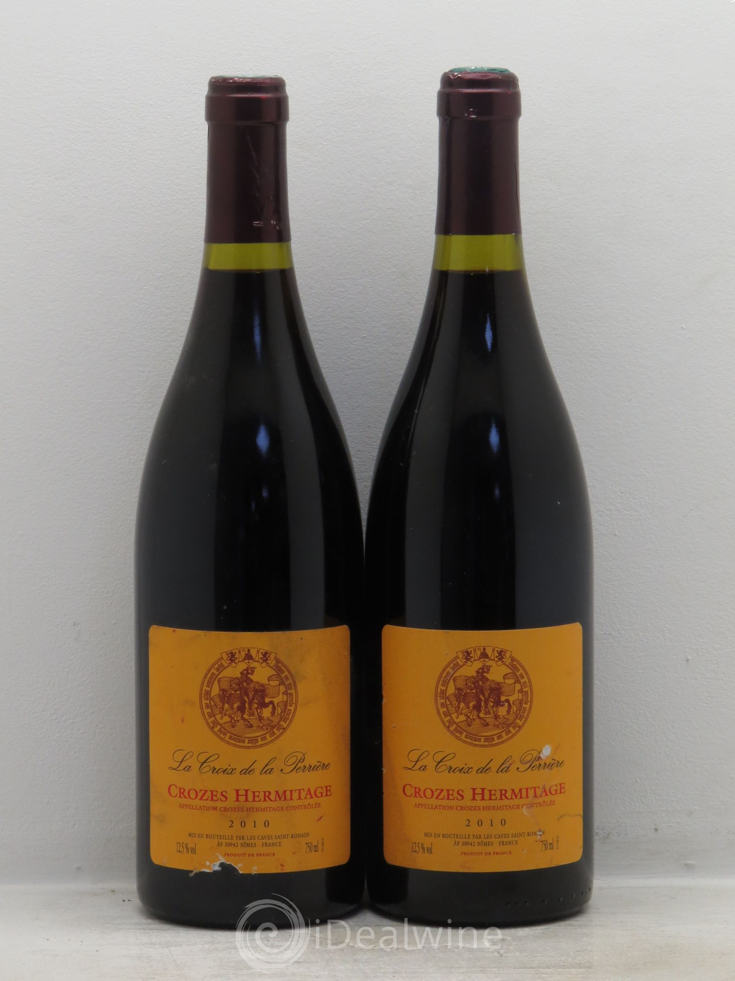 Crozes-Hermitage La Croix de la Perrière 2010 - Posten von 2 Flaschen - 0