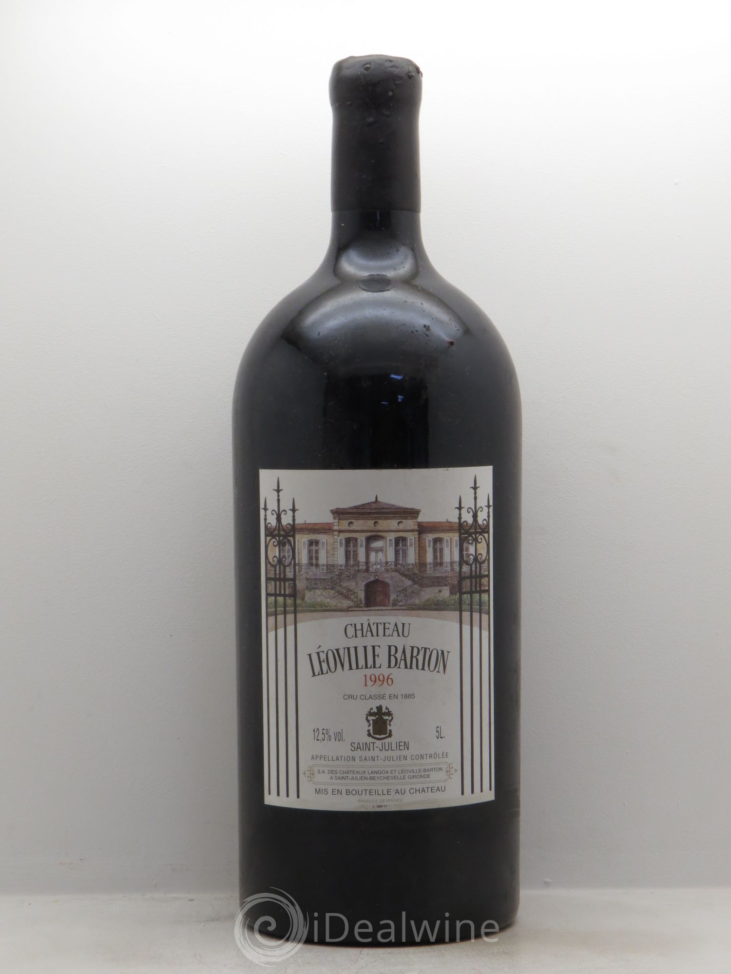 Château Léoville Barton 2ème Grand Cru Classé 1996 - Lot de 1 impériale - 0