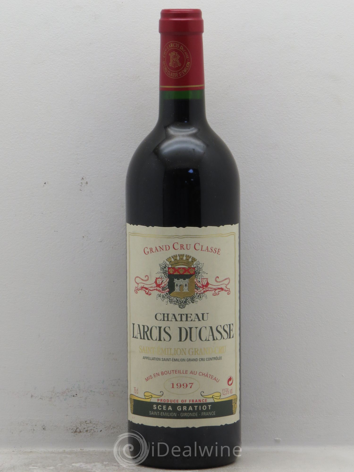 Château Larcis Ducasse 1er Grand Cru Classé B 1997 - Lot de 1 bouteille - 0