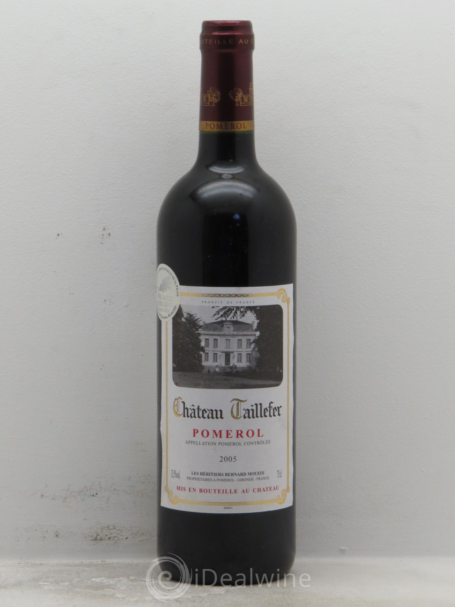 Château Taillefer 2005 - Lot de 1 bouteille - 0