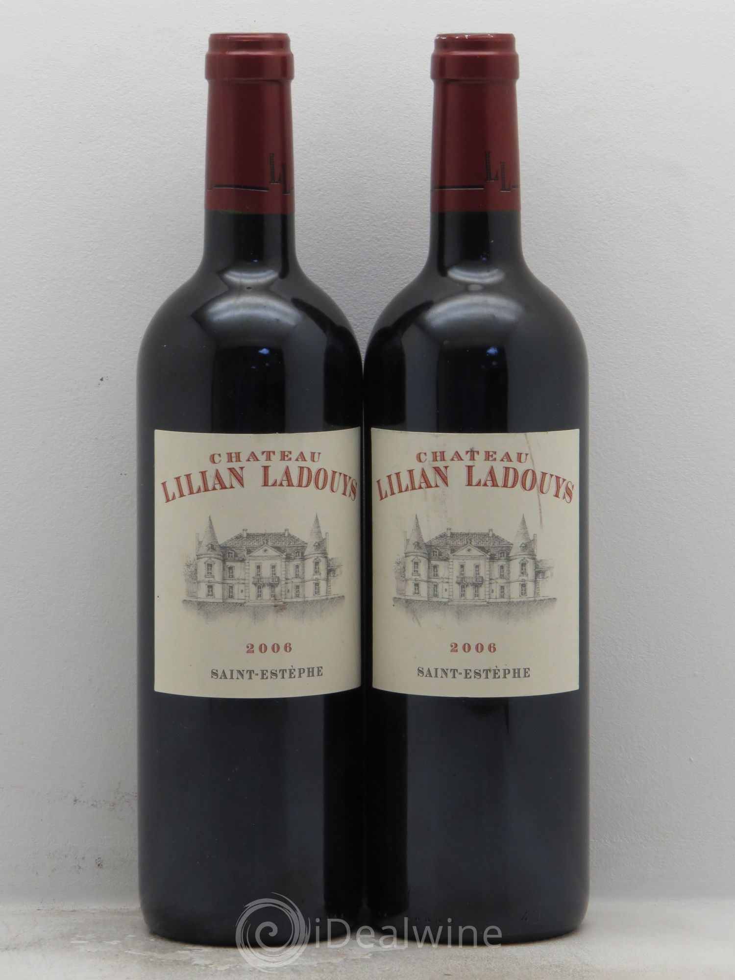 Château Lilian Ladouys Cru Bourgeois 2006 - Lot de 2 bouteilles - 0
