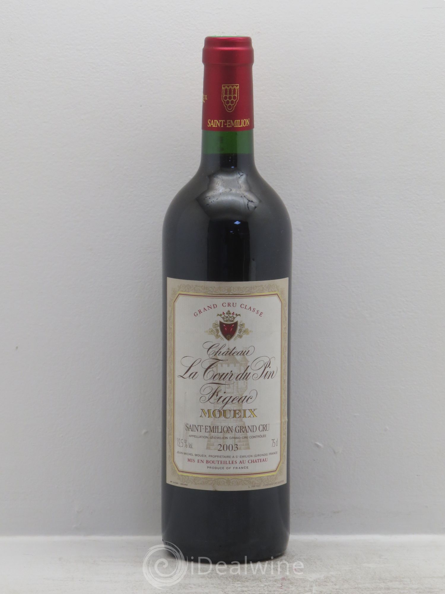 Château la Tour du Pin Figeac 2003 - Lot de 1 bouteille - 0