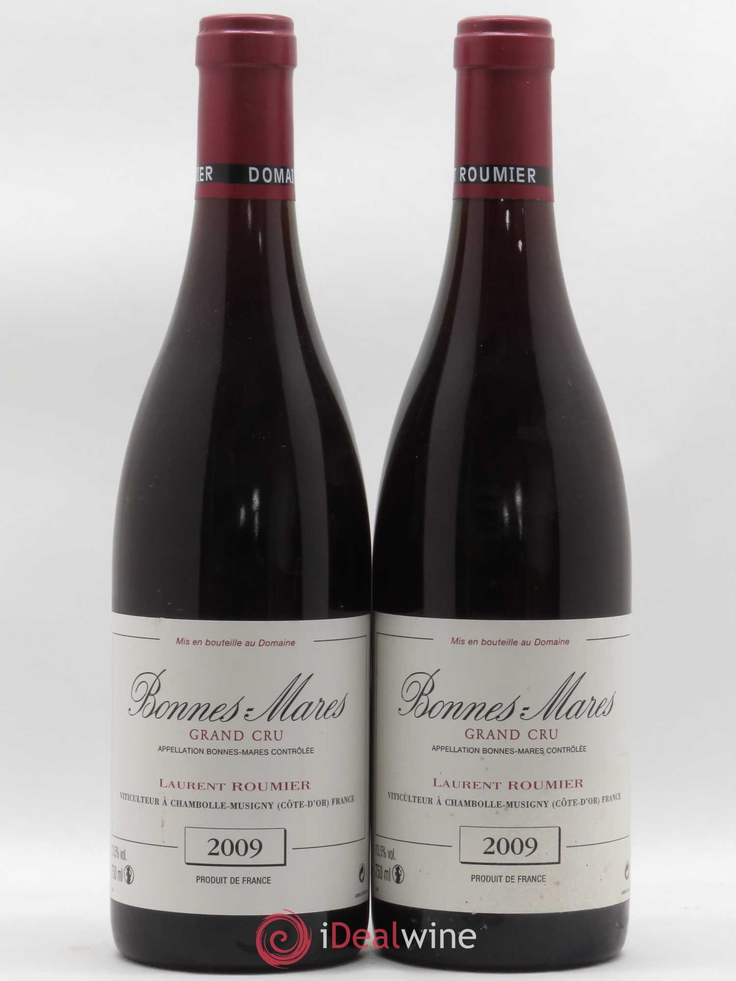 Bonnes-Mares Grand Cru Laurent Roumier 2009 - Lot de 2 bouteilles - 0