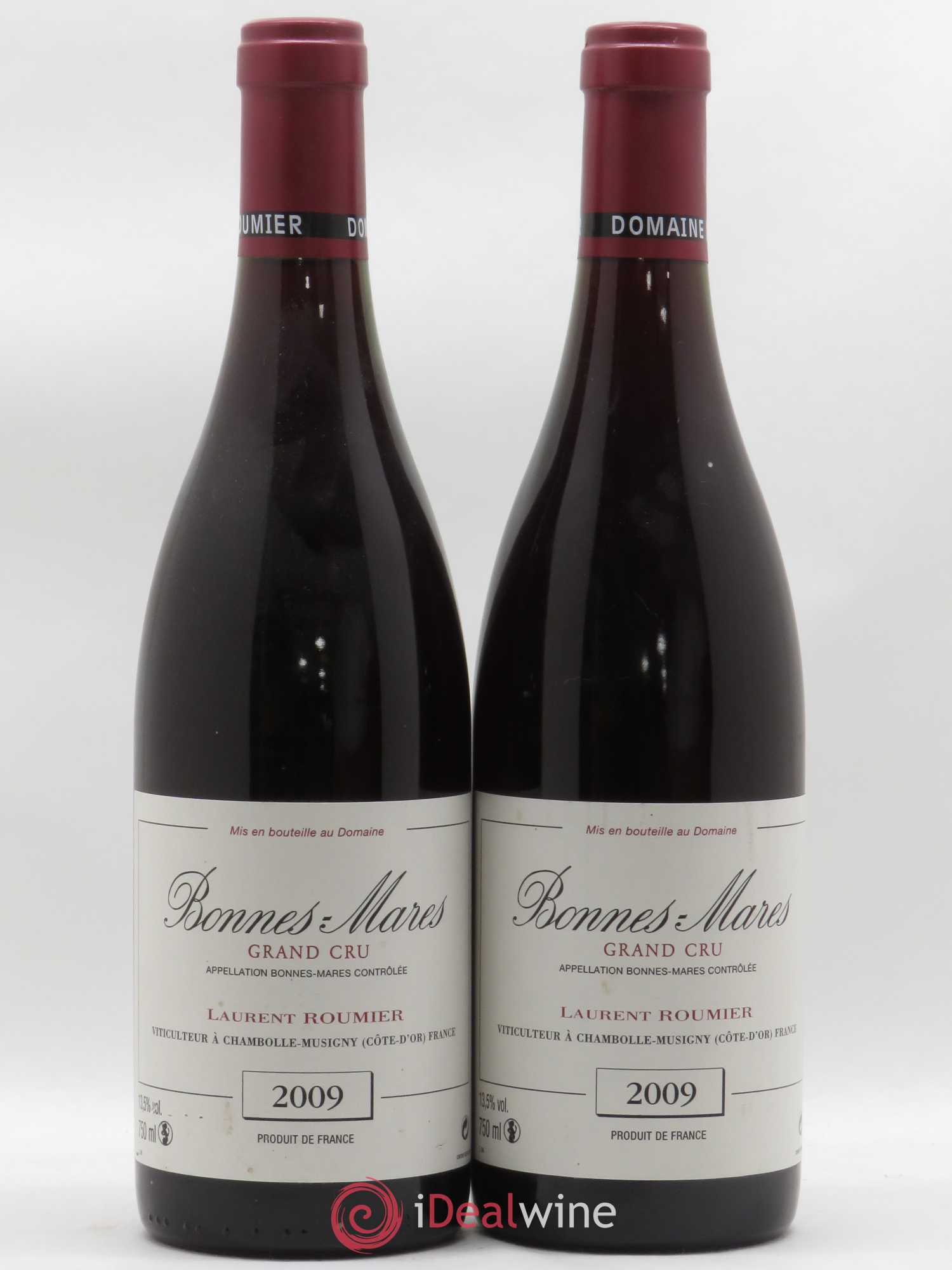 Bonnes-Mares Grand Cru Laurent Roumier 2009 - Lot de 2 bouteilles - 0