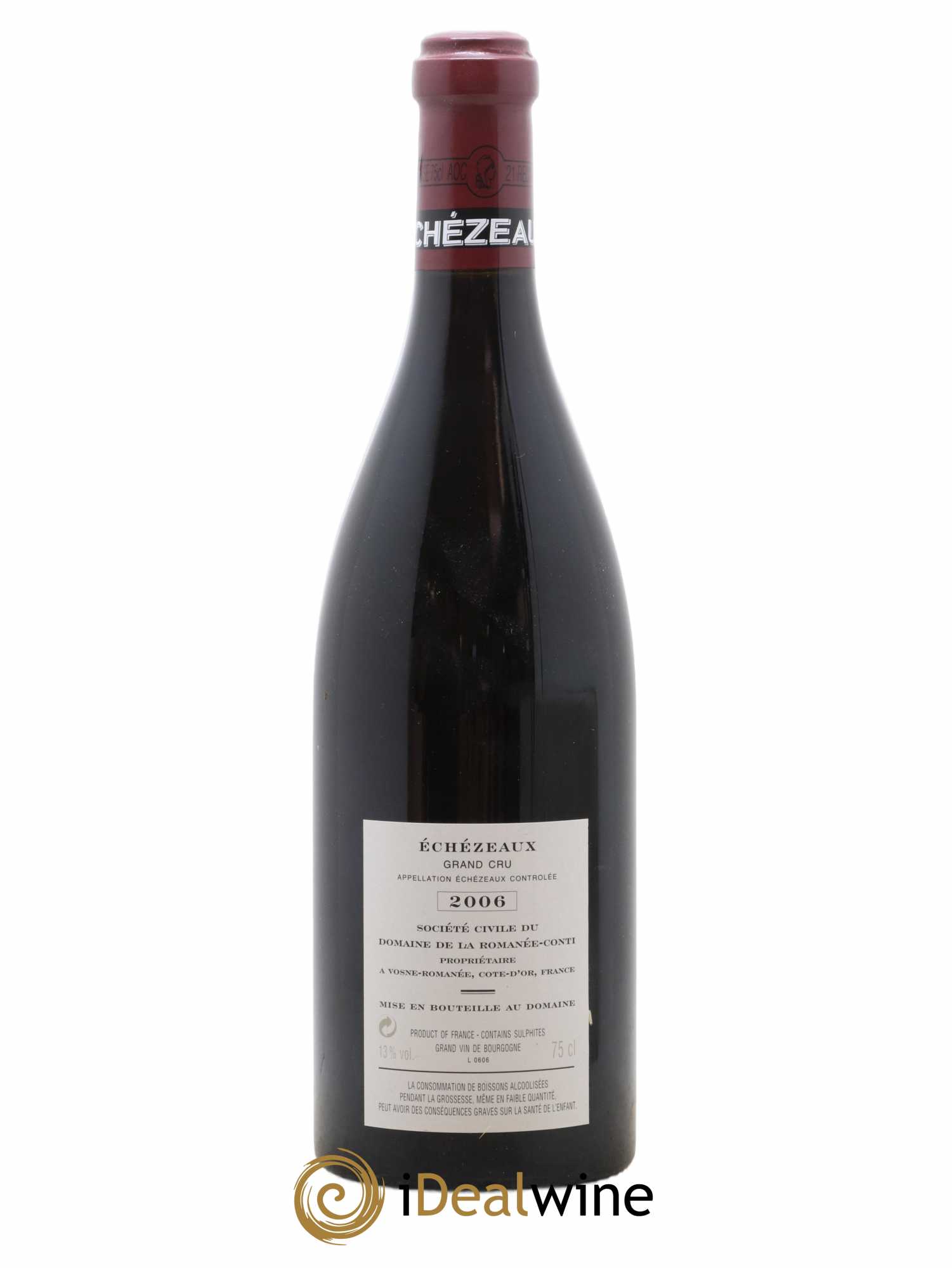 Echezeaux Grand Cru Domaine de la Romanée-Conti 2006 - Lot de 1 bouteille - 1