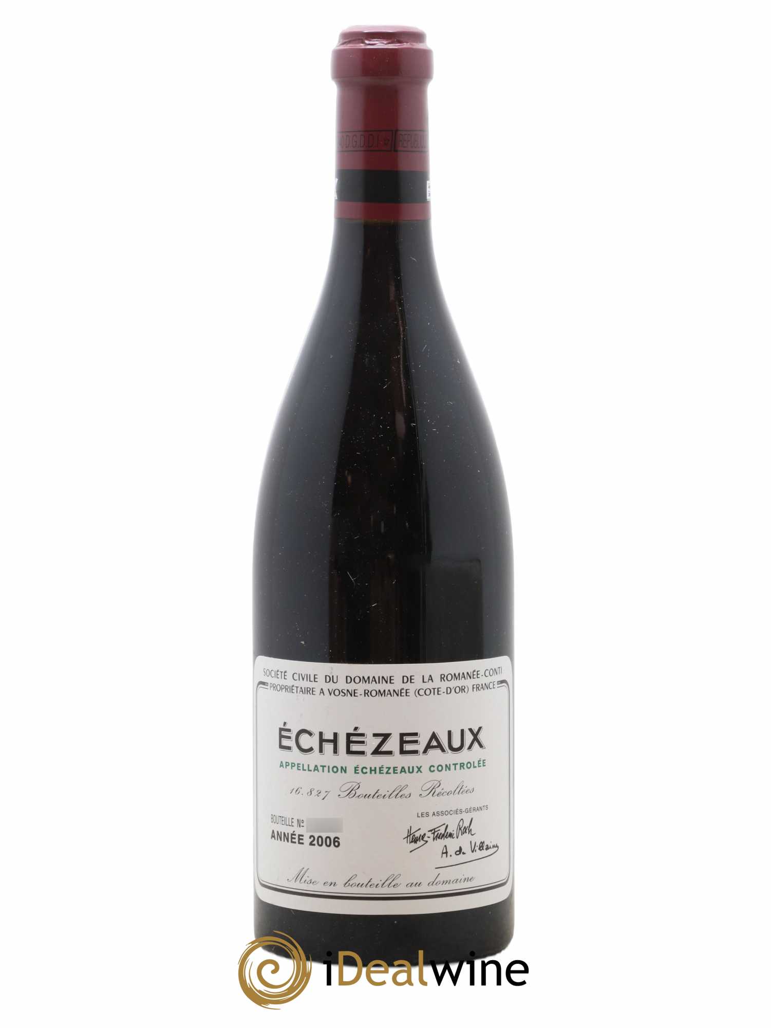 Echezeaux Grand Cru Domaine de la Romanée-Conti 2006 - Lot de 1 bouteille - 0