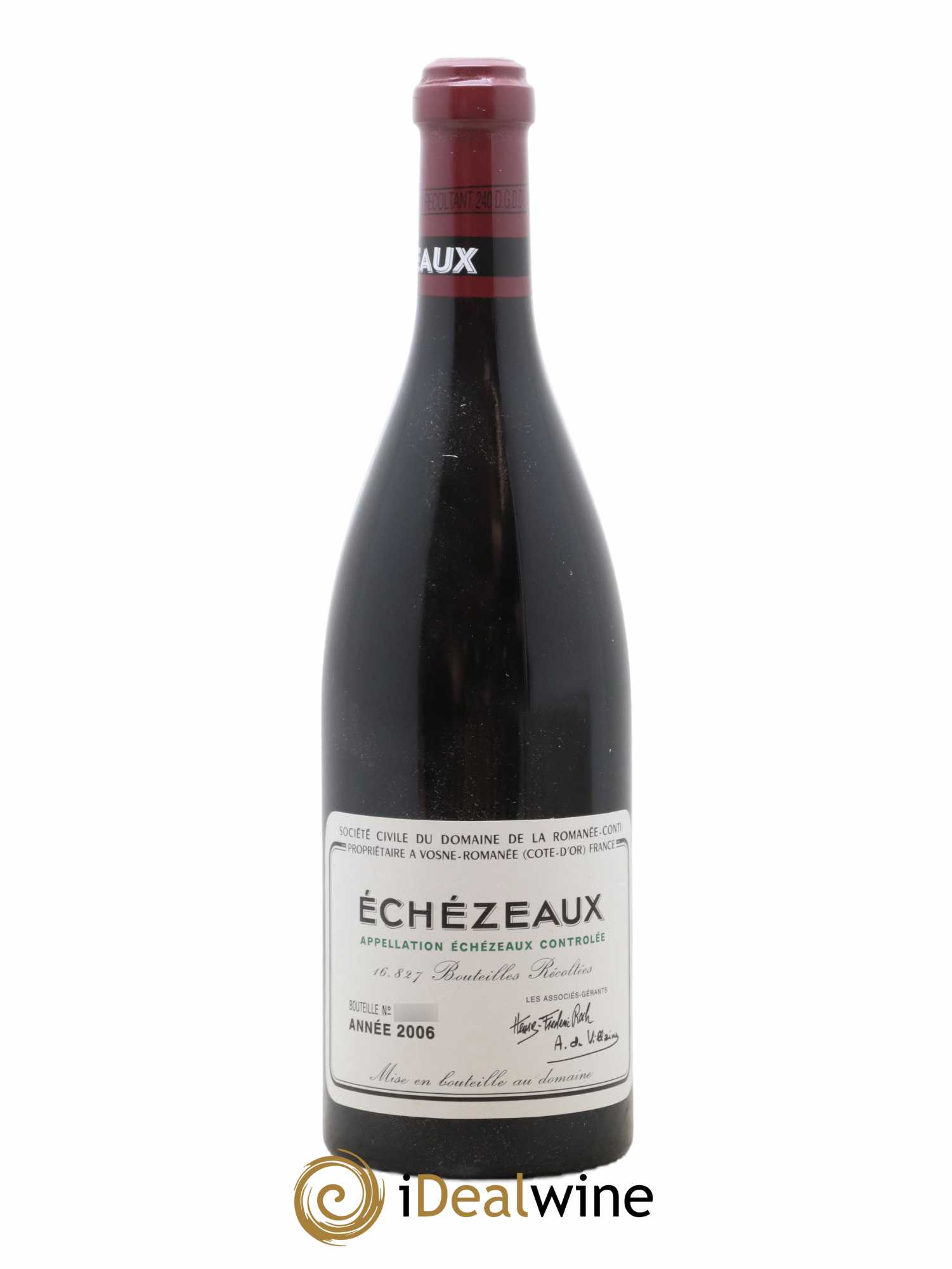 Echezeaux Grand Cru Domaine de la Romanée-Conti 2006 - Lot de 1 bouteille - 0