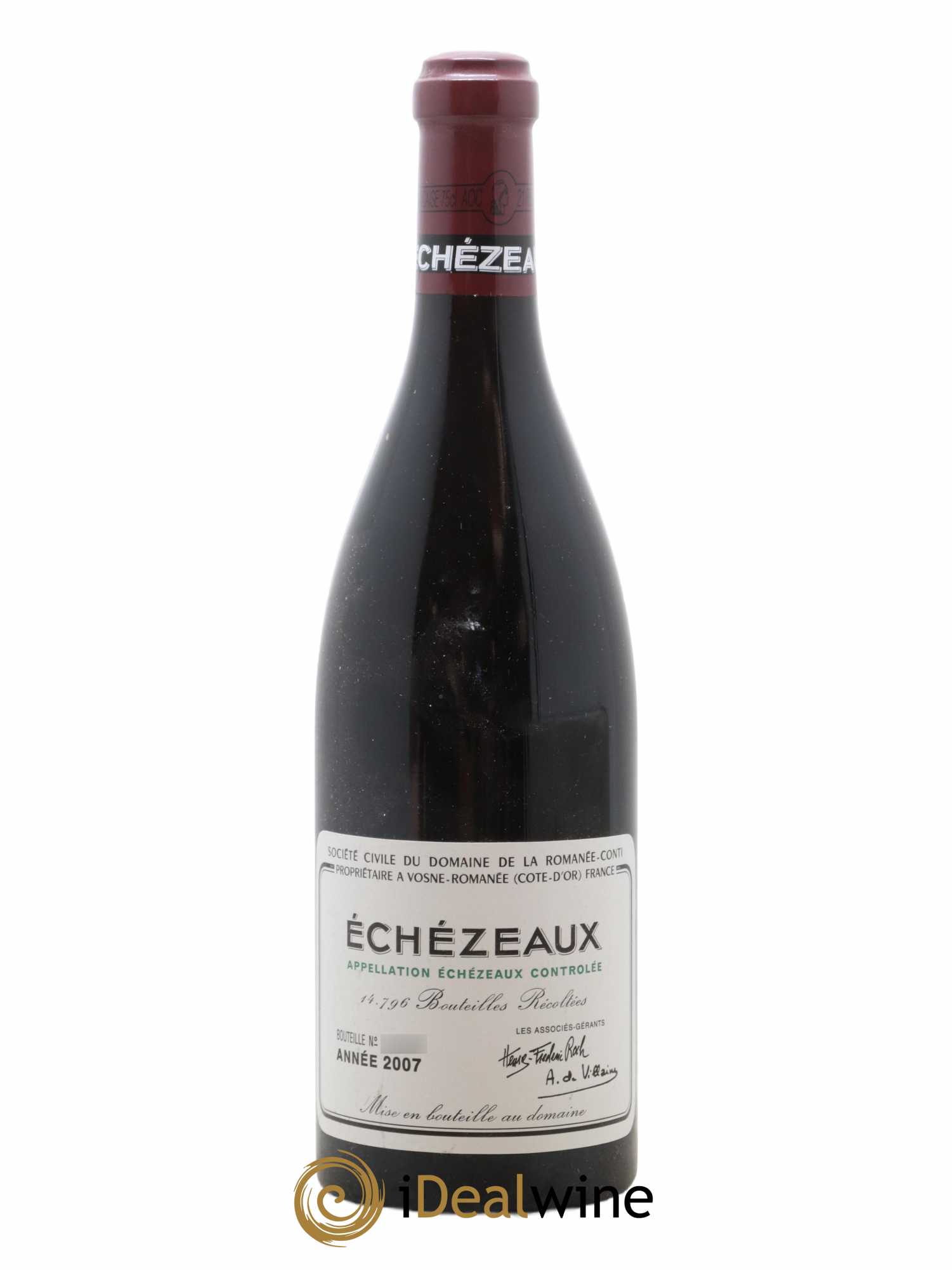 Echezeaux Grand Cru Domaine de la Romanée-Conti 2007 - Lot de 1 bouteille - 0
