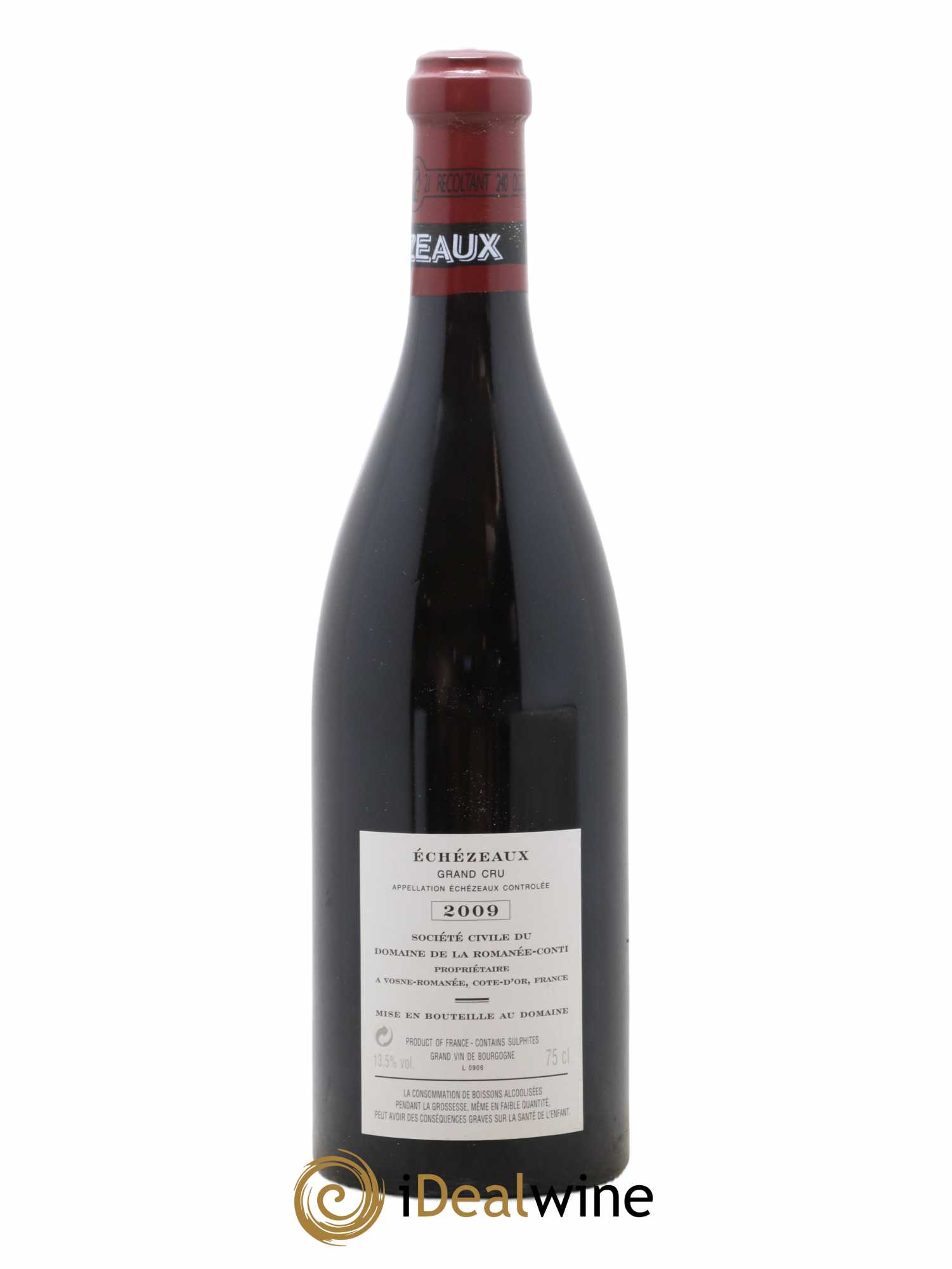 Echezeaux Grand Cru Domaine de la Romanée-Conti 2009 - Lot de 1 bouteille - 1