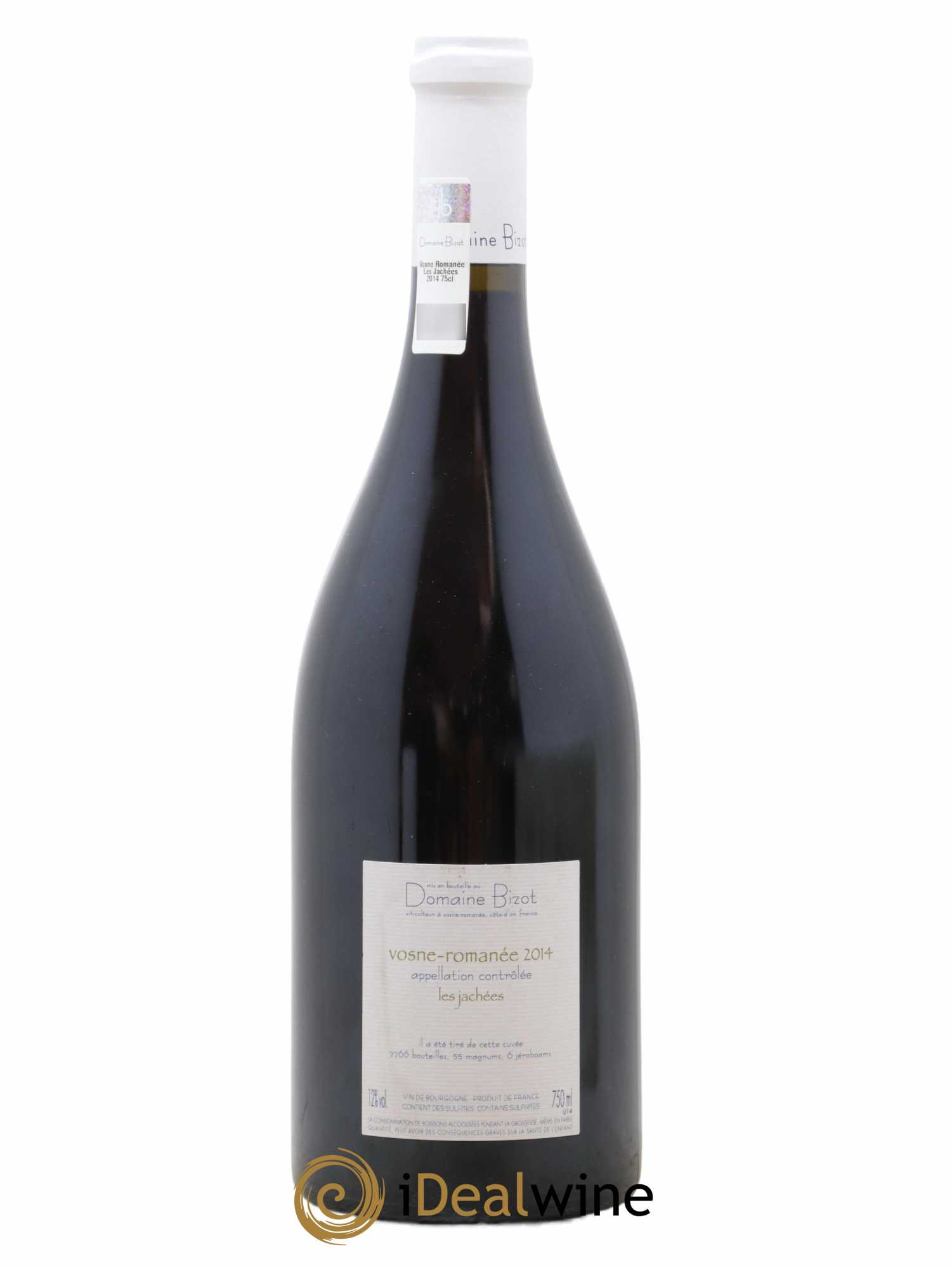 Vosne-Romanée Les Jachées Bizot (Domaine) 2014 - Lot de 1 bouteille - 1