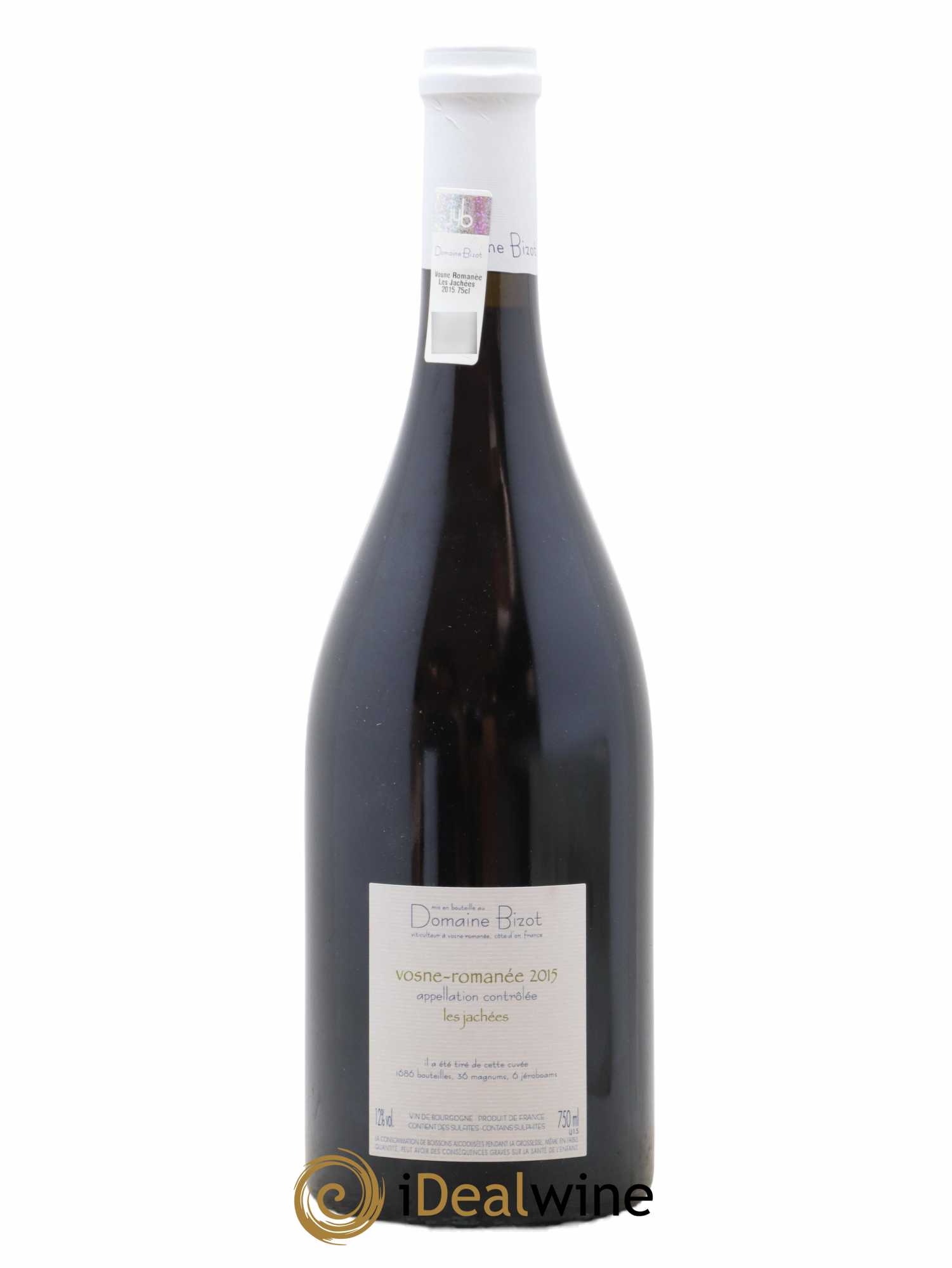 Vosne-Romanée Les Jachées Bizot (Domaine) 2015 - Lot de 1 bouteille - 1