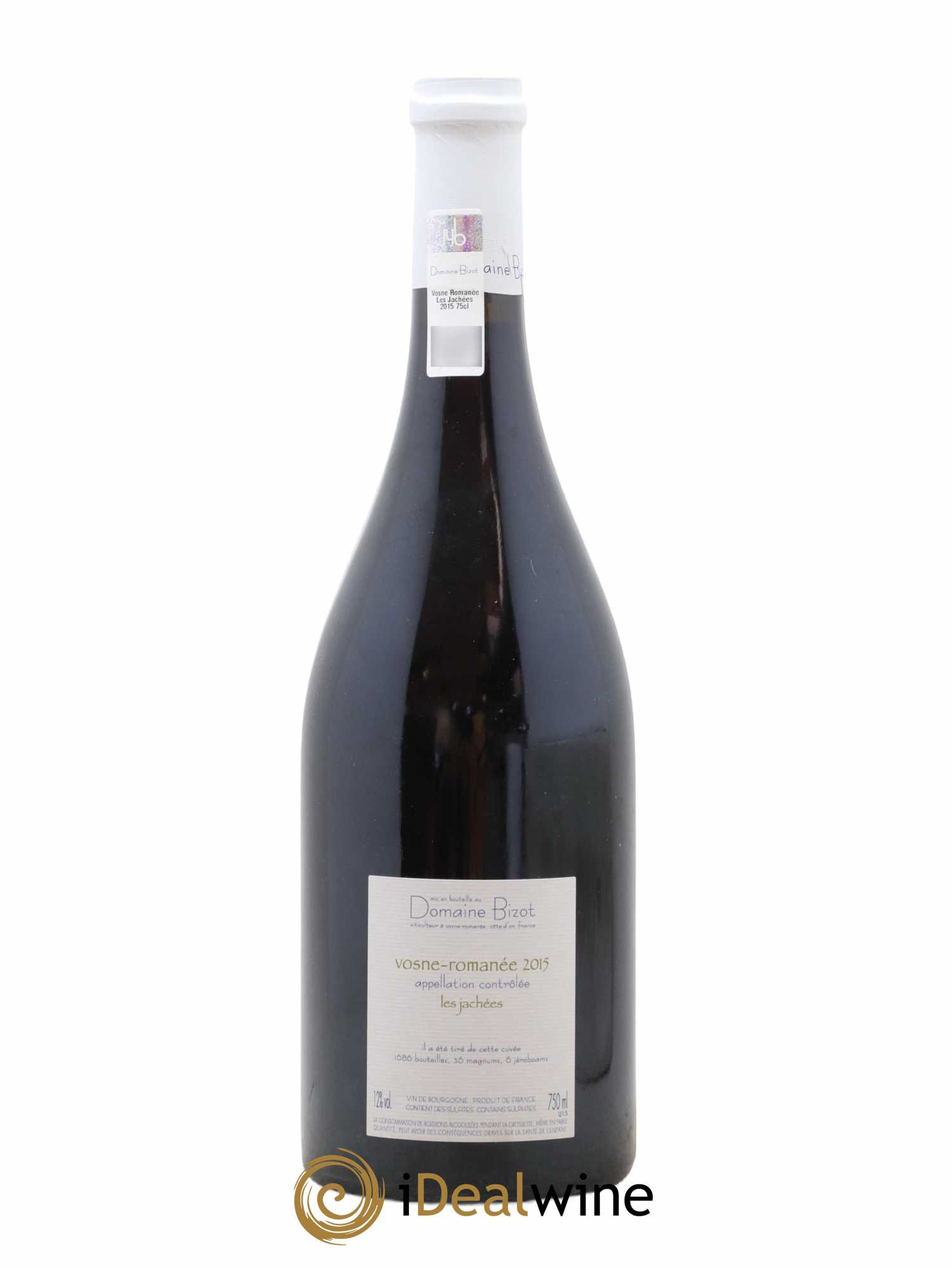 Vosne-Romanée Les Jachées Bizot (Domaine) 2015 - Lot de 1 bouteille - 1