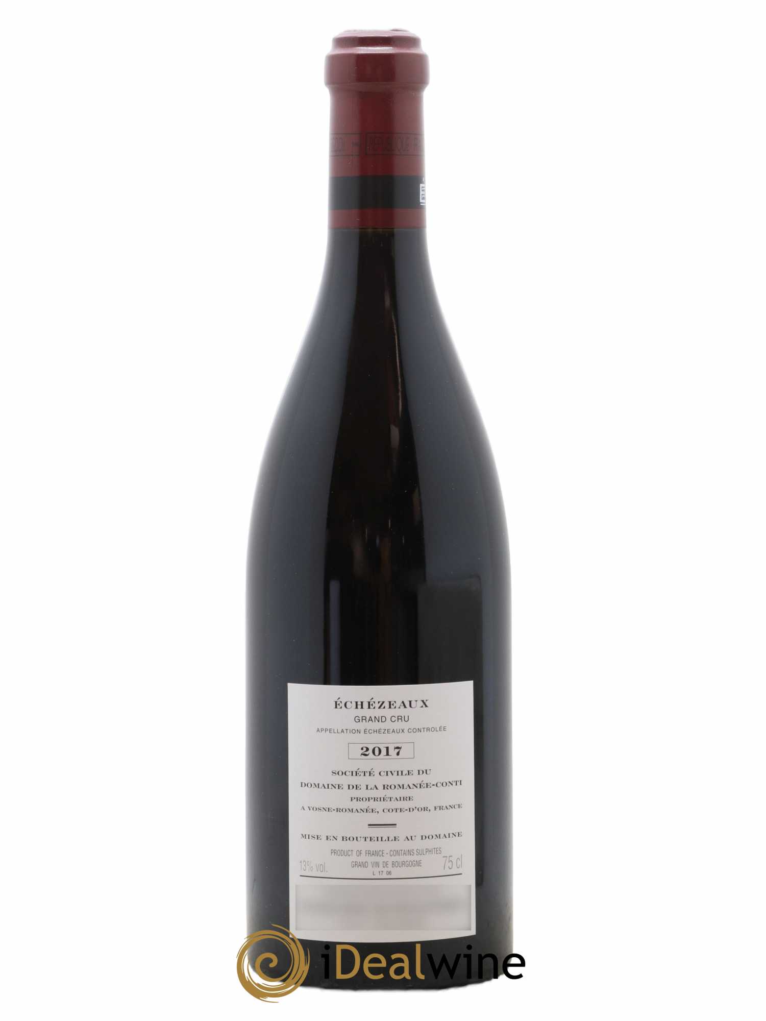 Echezeaux Grand Cru Domaine de la Romanée-Conti 2017 - Lot de 1 bouteille - 1