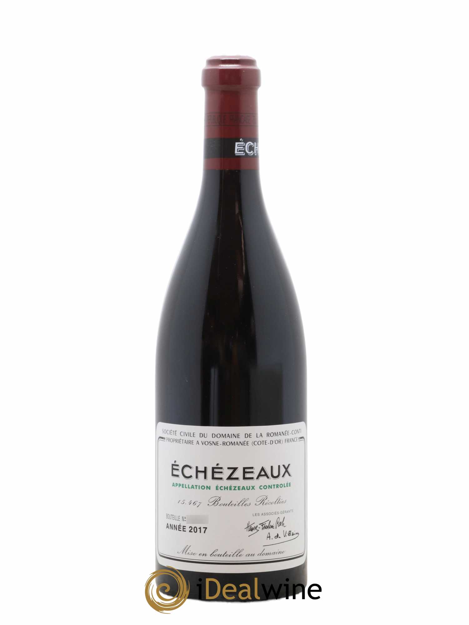 Echezeaux Grand Cru Domaine de la Romanée-Conti 2017 - Lot de 1 bouteille - 0