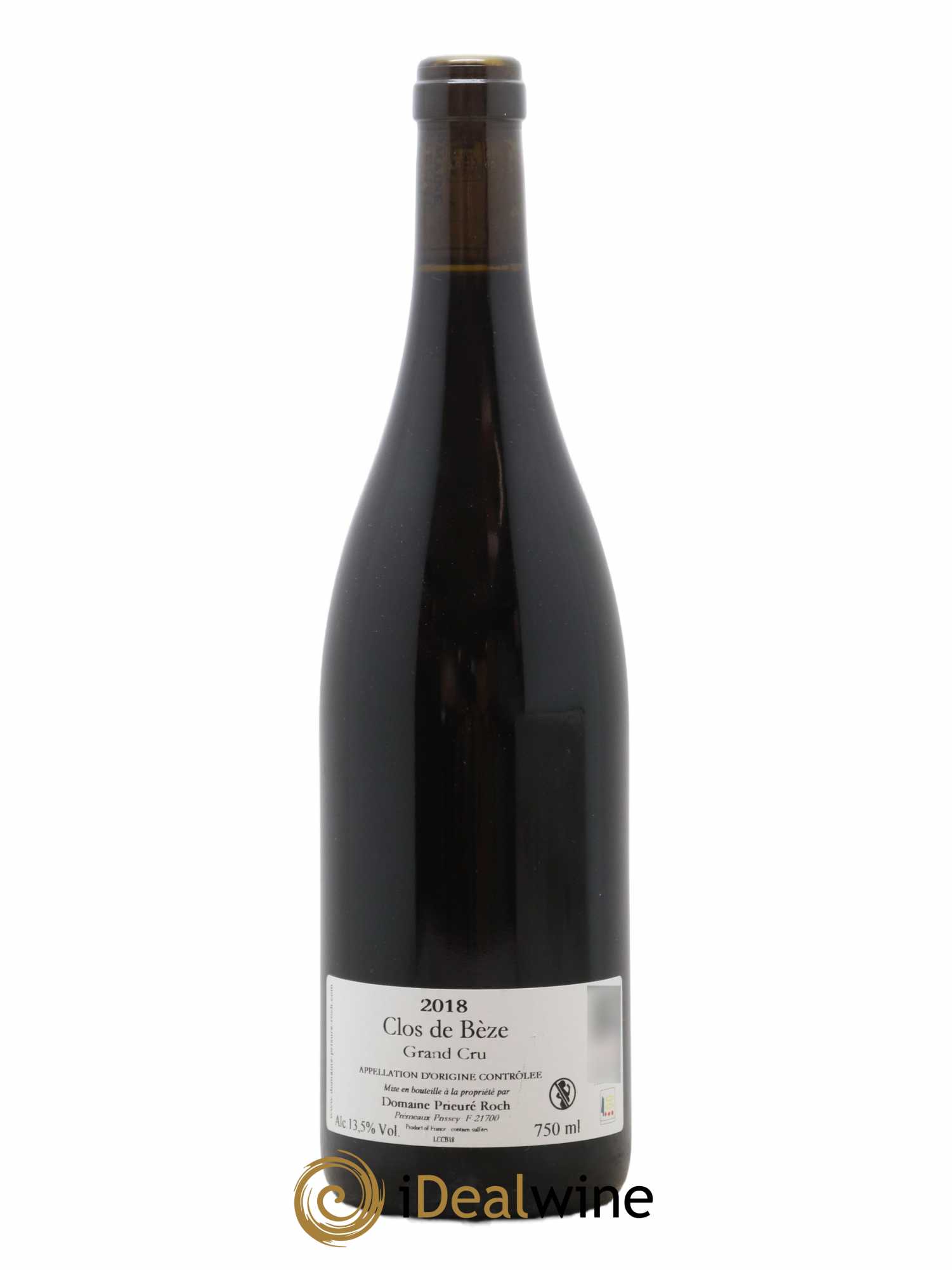 Chambertin Clos de Bèze Grand Cru Prieuré Roch 2018 - Lot de 1 bouteille - 1