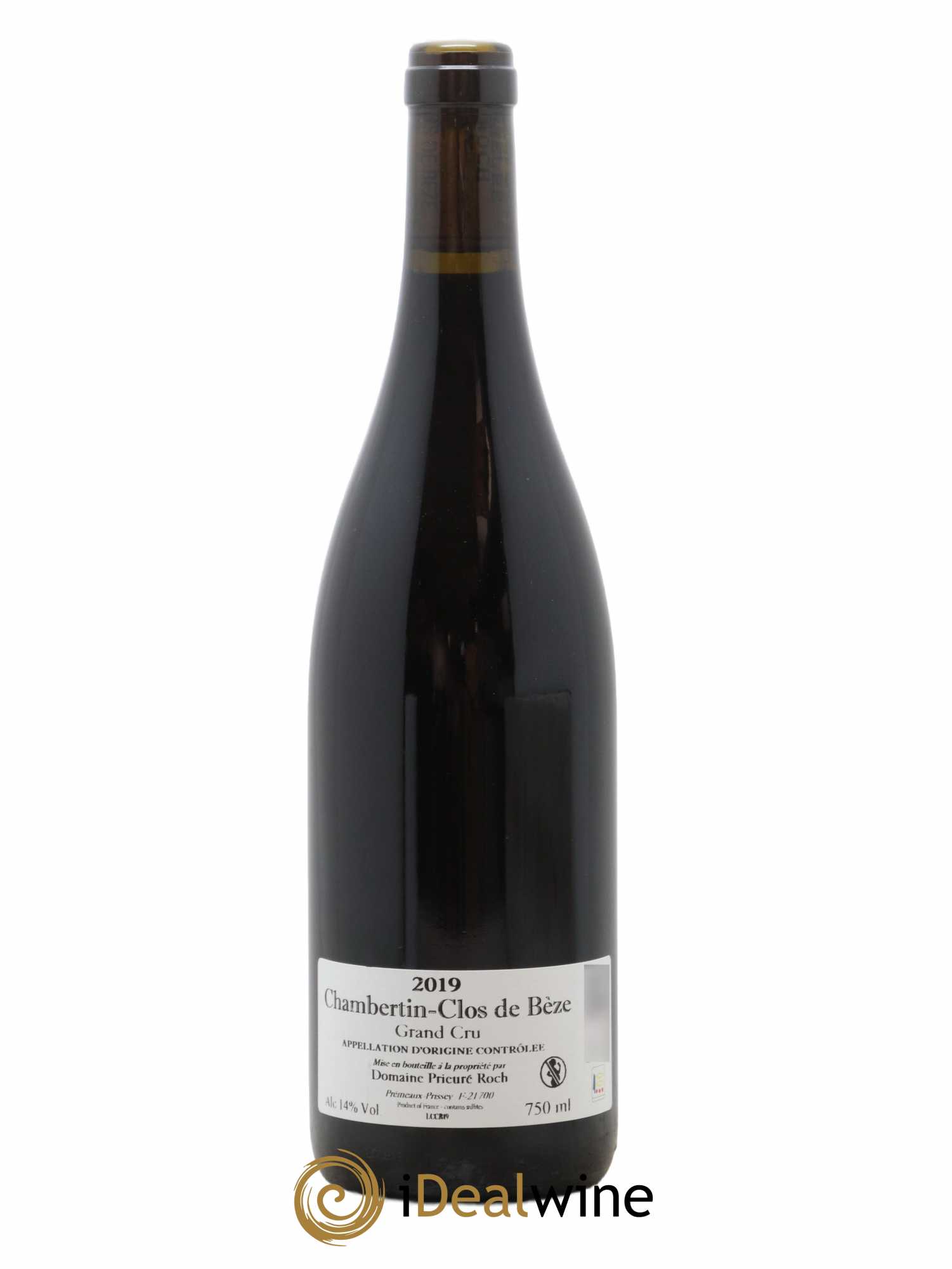 Chambertin Clos de Bèze Grand Cru Prieuré Roch 2019 - Lot de 1 bouteille - 1