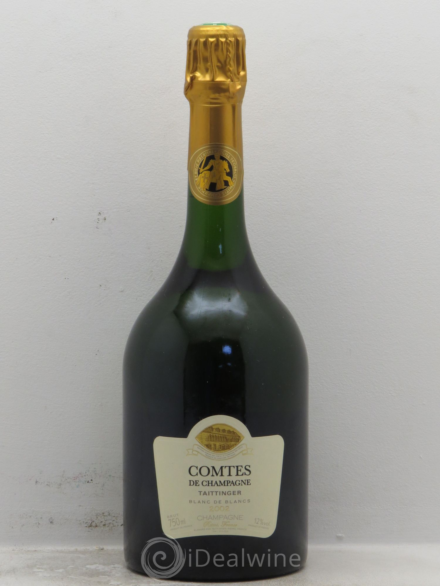 Comtes de Champagne Taittinger Blancs de blancs 2002 - Lot de 1 bouteille - 0