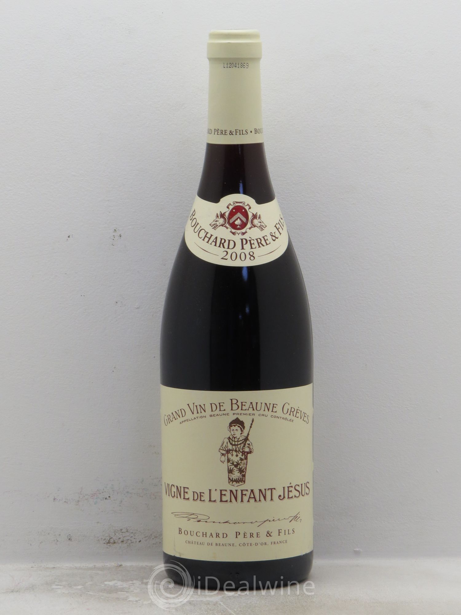 Beaune 1er Cru Grèves - Vigne de l'Enfant Jésus Bouchard Père & Fils 2008 - Lot de 1 bouteille - 0
