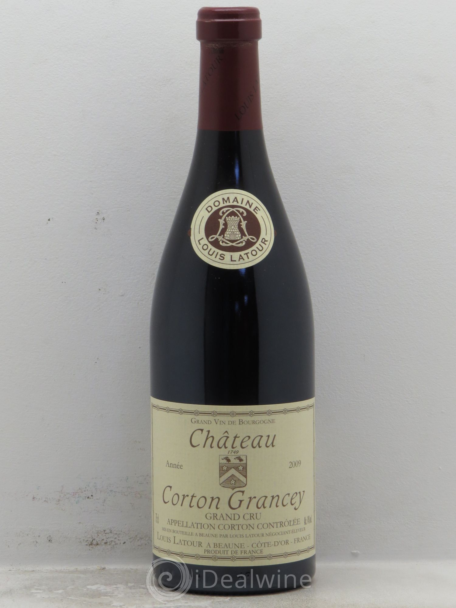 Corton Grand Cru Château Corton Grancey Louis Latour 2009 - Lot de 1 bouteille - 0
