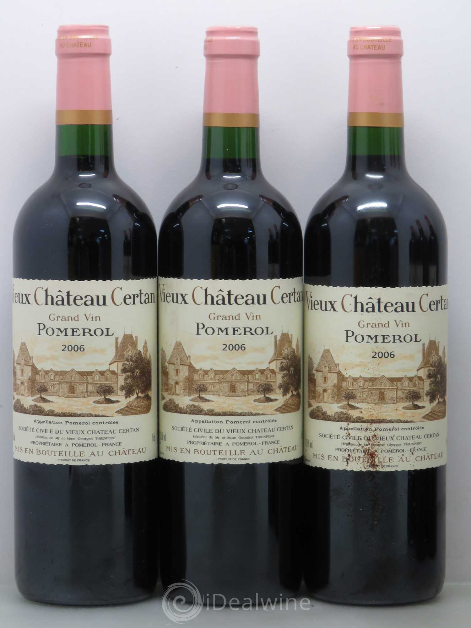 Vieux Château Certan 2006 - Lot de 6 bouteilles - 1