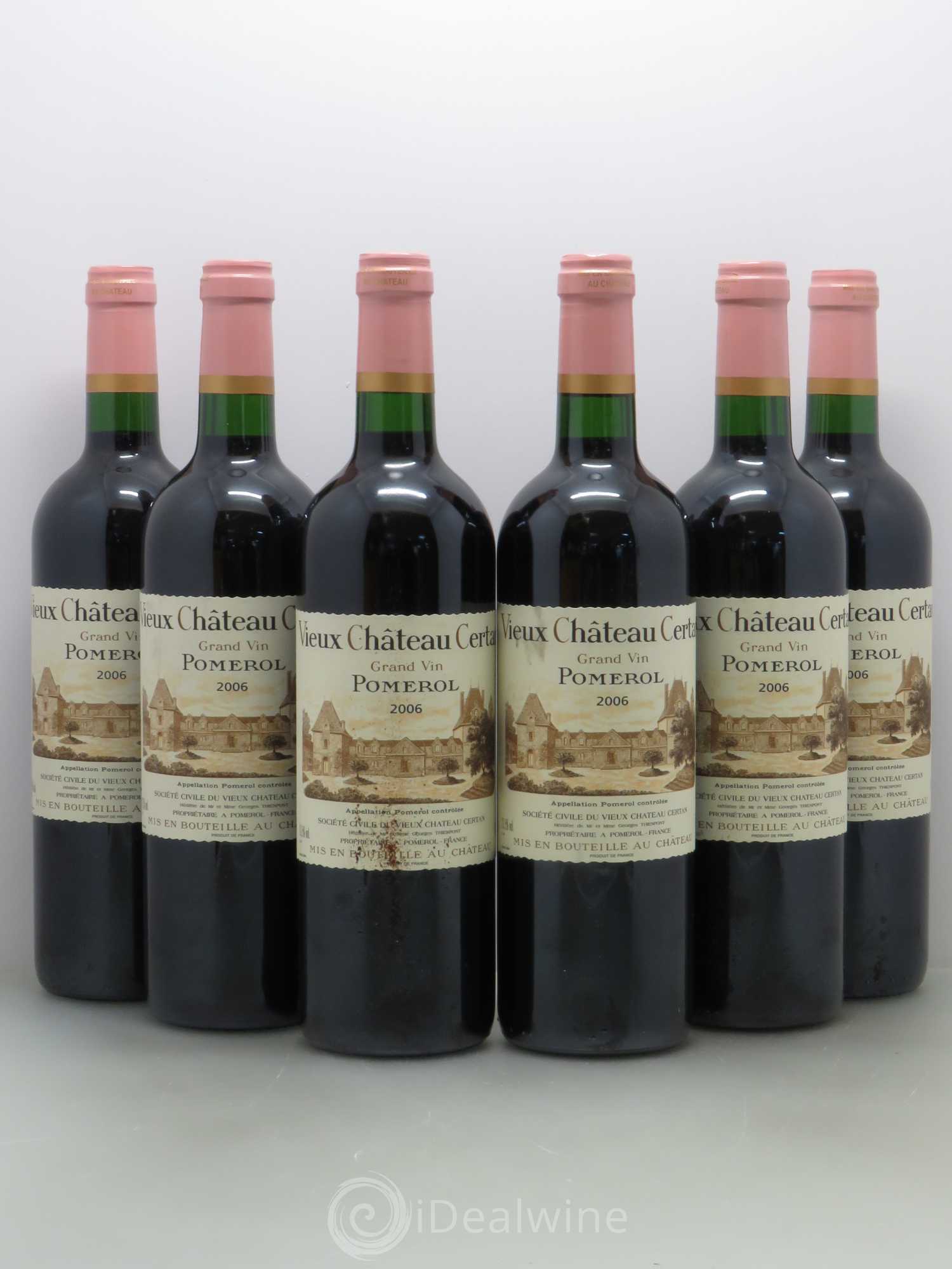 Vieux Château Certan 2006 - Lot de 6 bouteilles - 0
