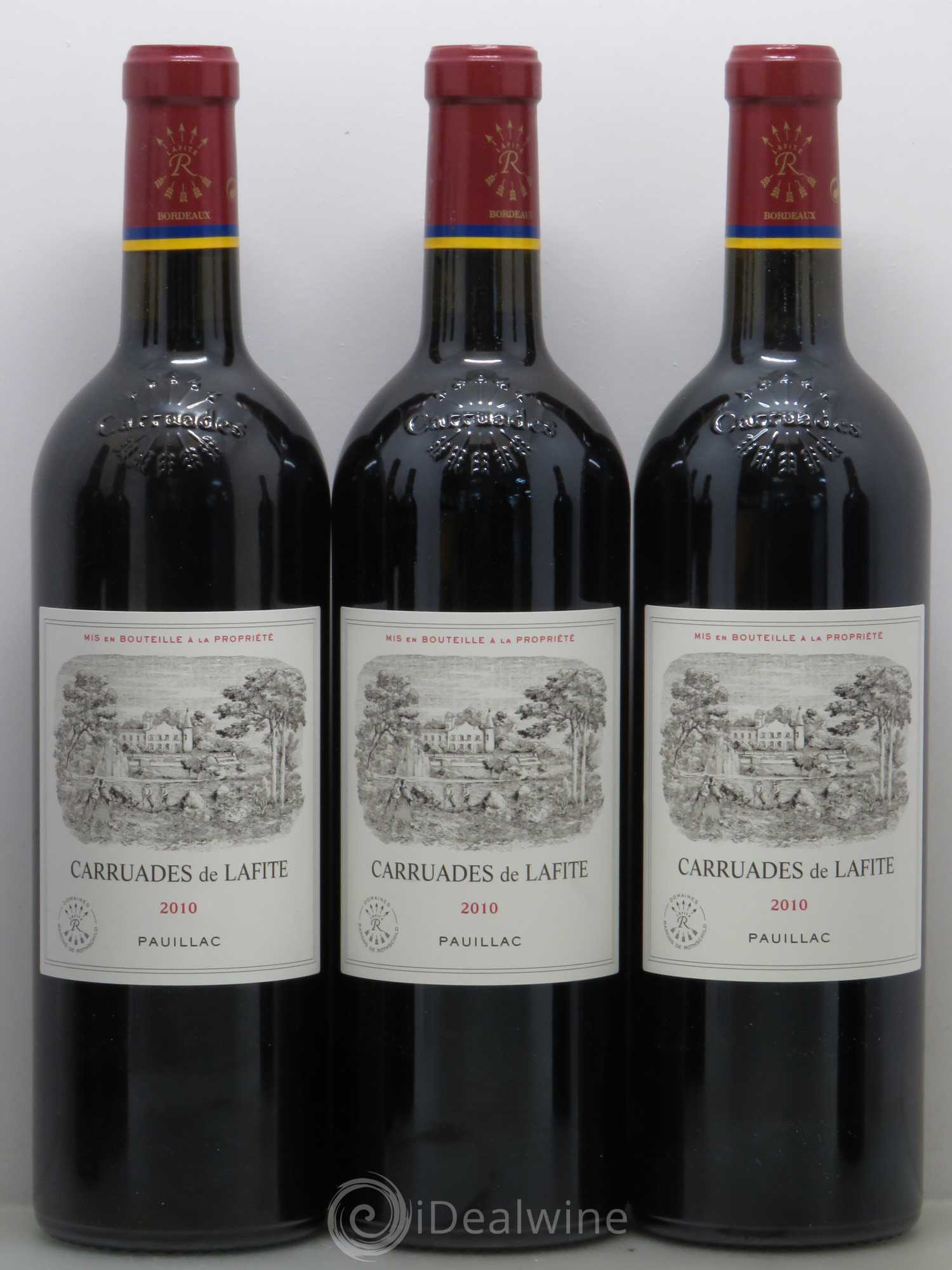 Carruades de Lafite Rothschild Second Vin 2010 - Lot de 6 bouteilles - 1
