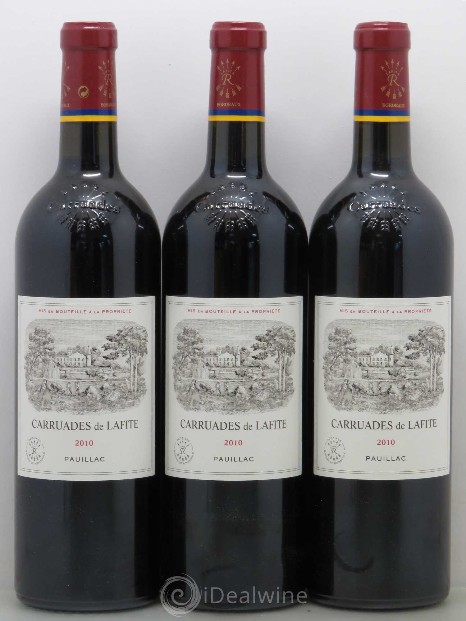 Carruades de Lafite Rothschild Second Vin 2010 - Lot de 6 bouteilles - 2