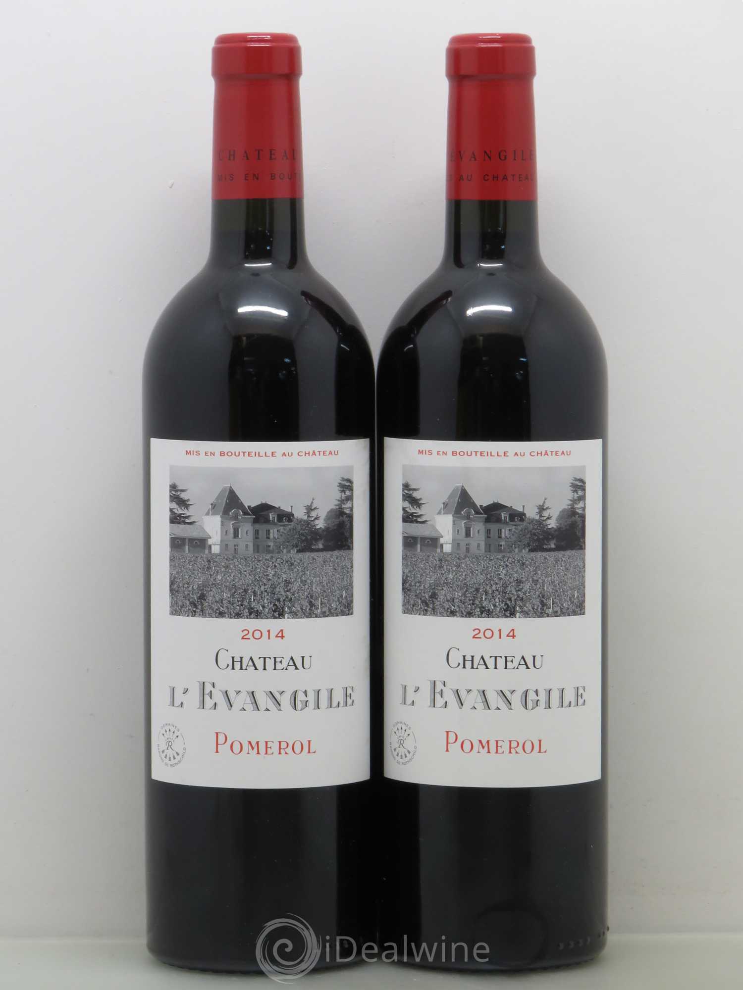 Château l' Évangile 2014 - Lot de 2 bouteilles - 0