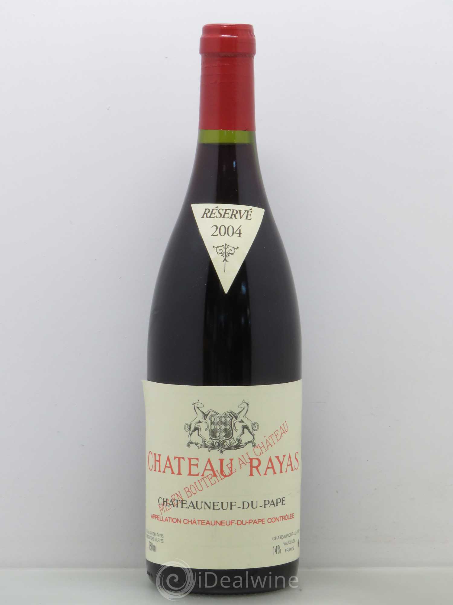 Châteauneuf-du-Pape Château Rayas Emmanuel Reynaud 2004 - Lot de 1 bouteille - 0