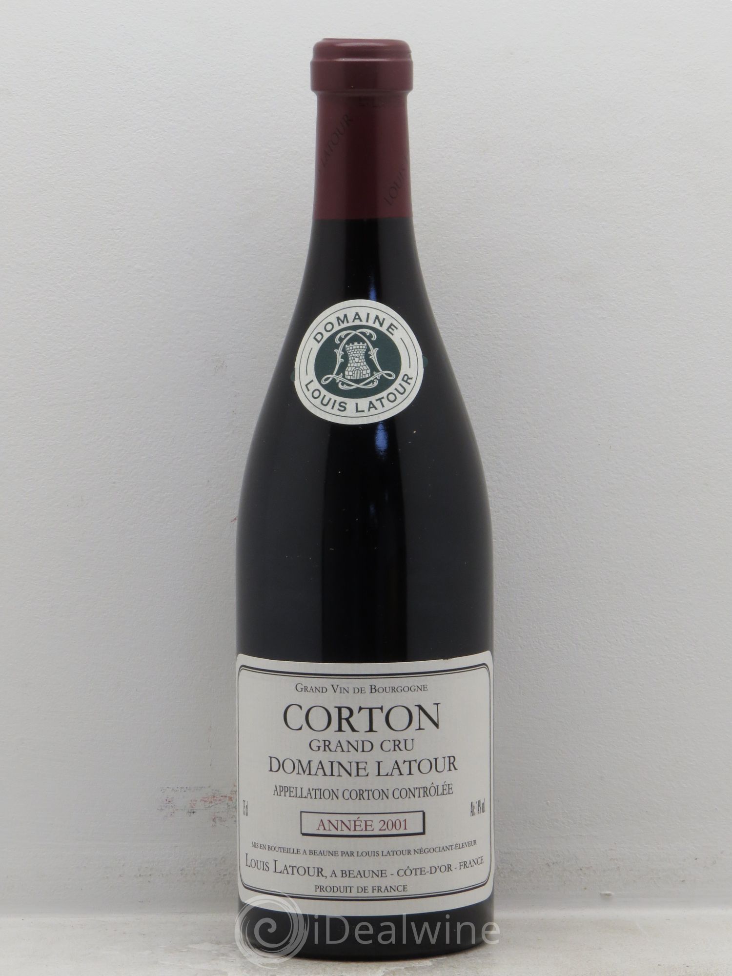 Corton Grand Cru Louis Latour 2001 - Lot de 1 bouteille - 0
