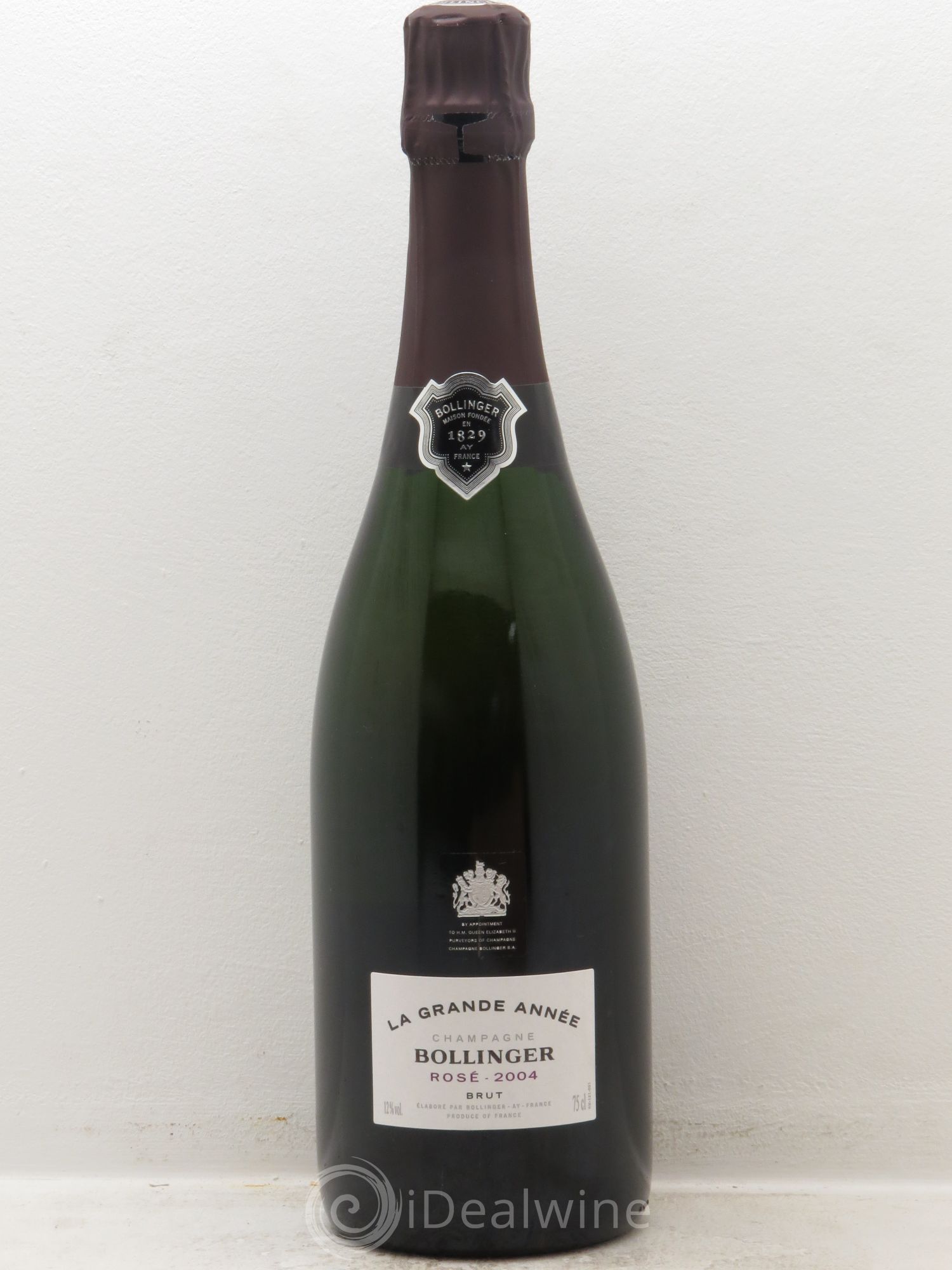 Grande Année Brut Bollinger 2004 - Lot de 1 bouteille - 0