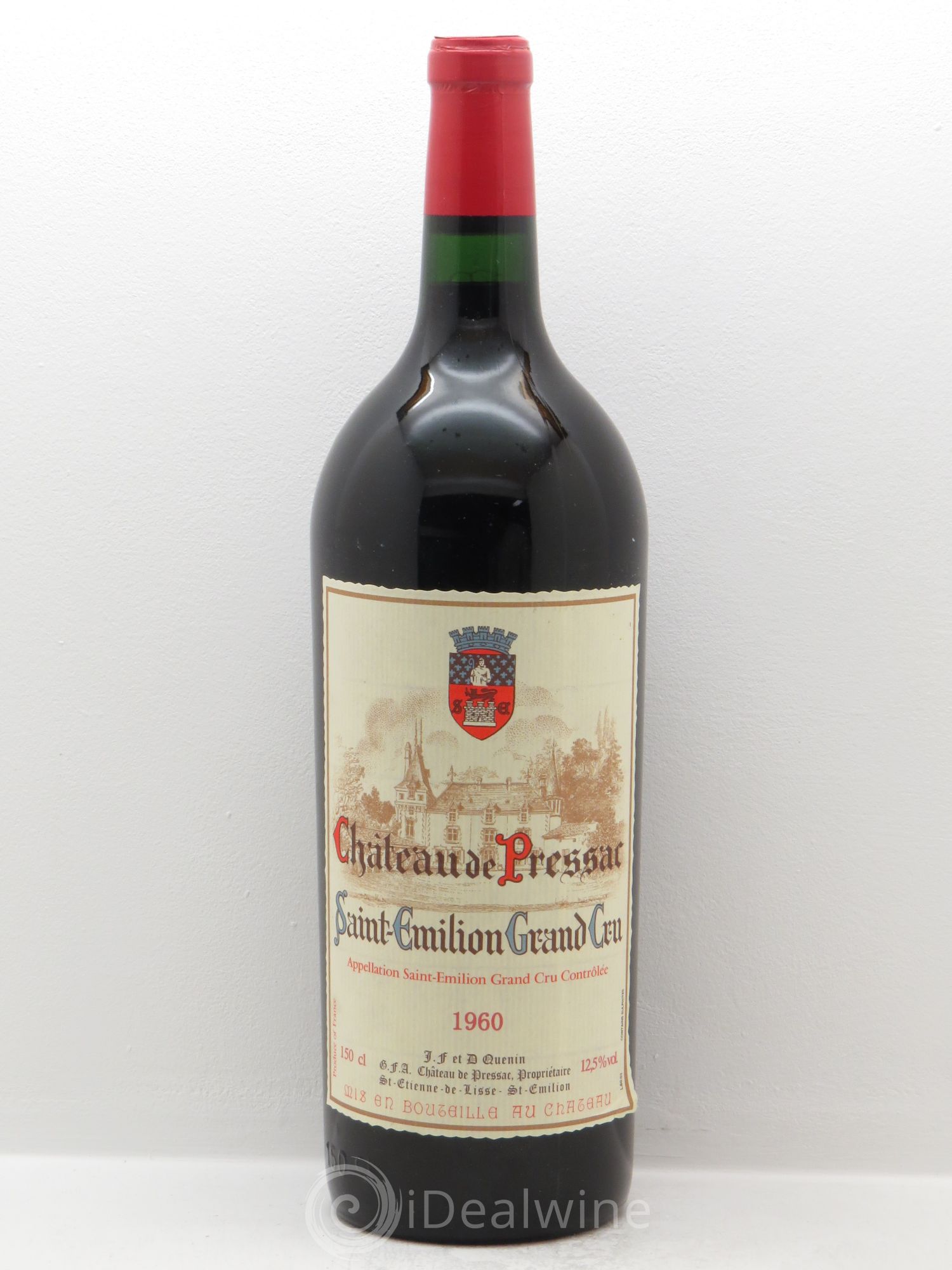 Château de Pressac Grand Cru Classé 1960 - Lot de 1 magnum - 0