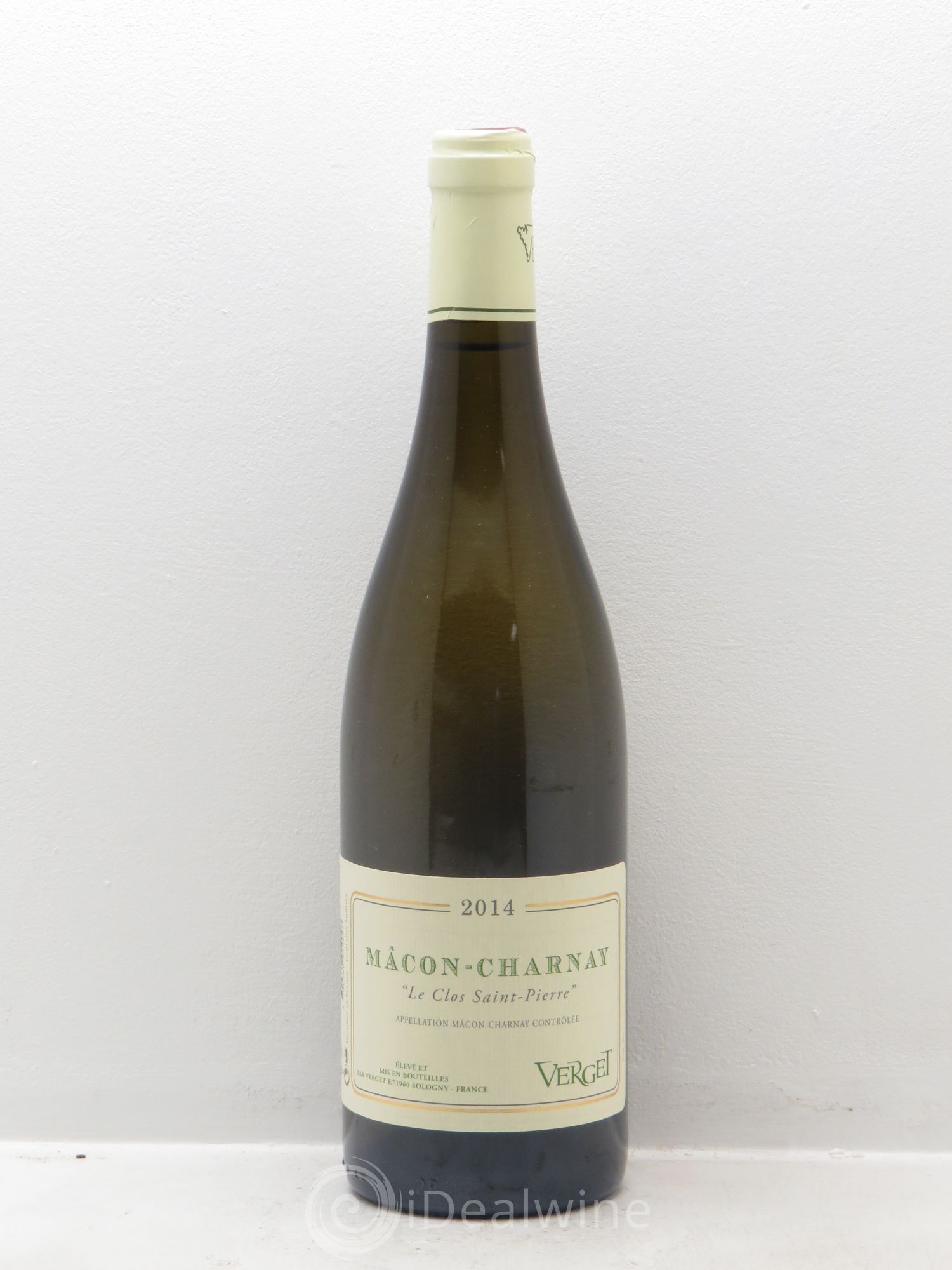 Mâcon-Charnay Le Clos Saint-Pierre Verget 2014 - Lot de 1 bouteille - 0