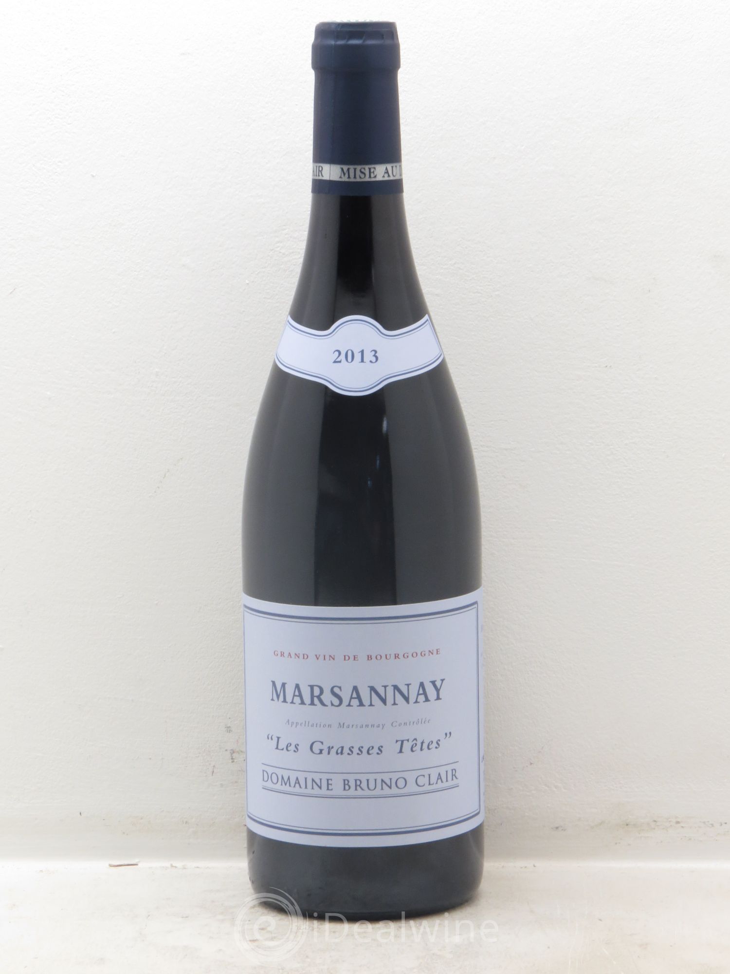 Marsannay Les Grasses Tetes Bruno Clair (Domaine) 2013 - Lot de 1 bouteille - 0