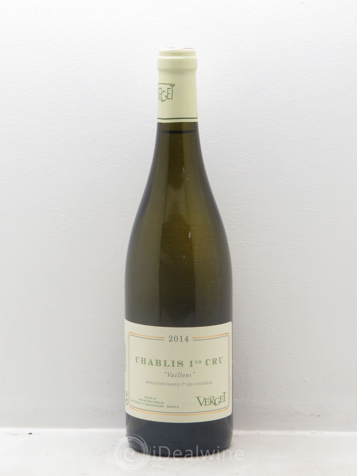 Chablis 1er Cru Vaillons Verget 2014 - Lot de 1 bouteille - 0