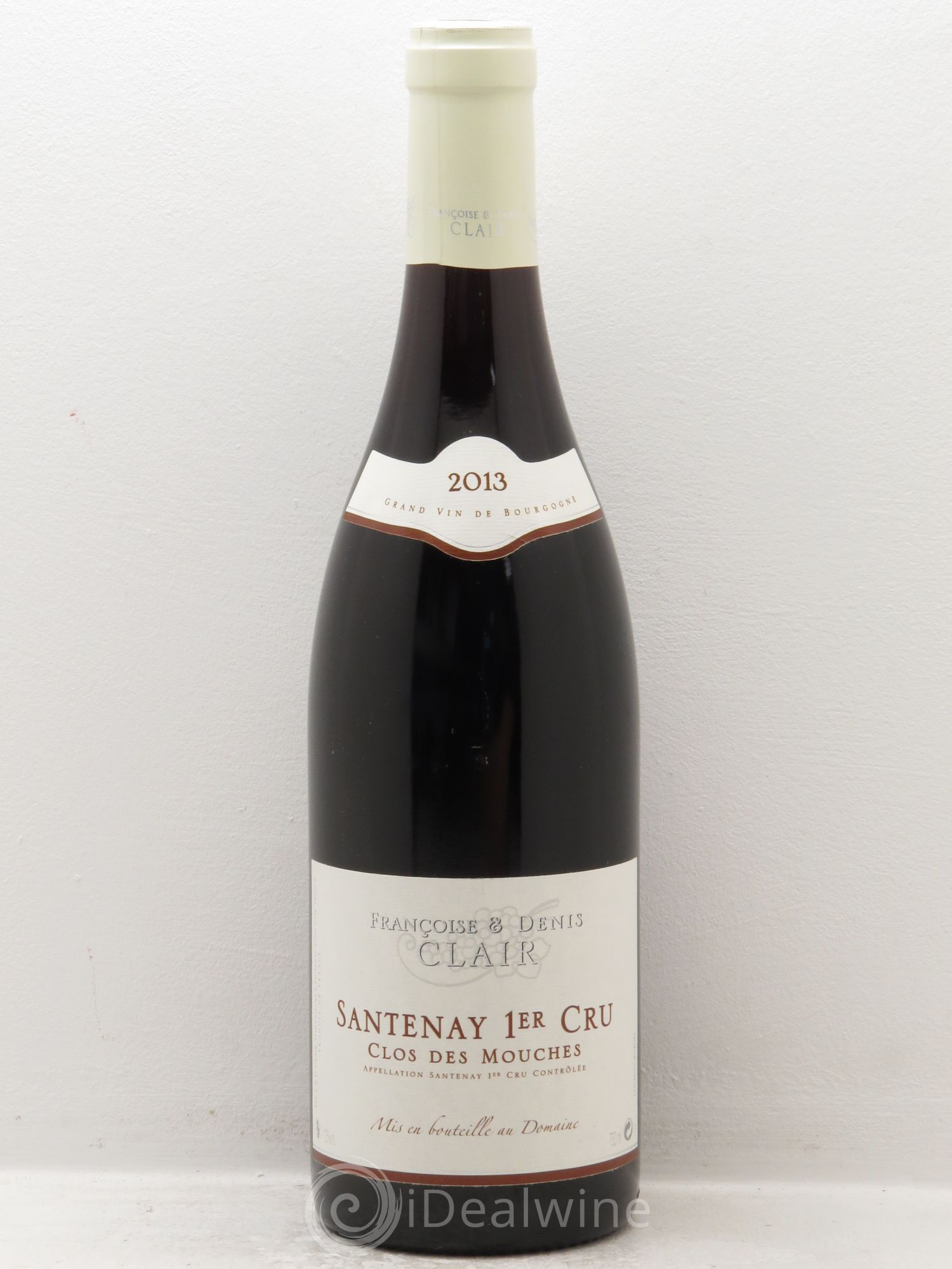 Santenay 1er Cru Clos des Mouches Françoise et Denis Clair (Domaine) 2013 - Lot de 1 bouteille - 0