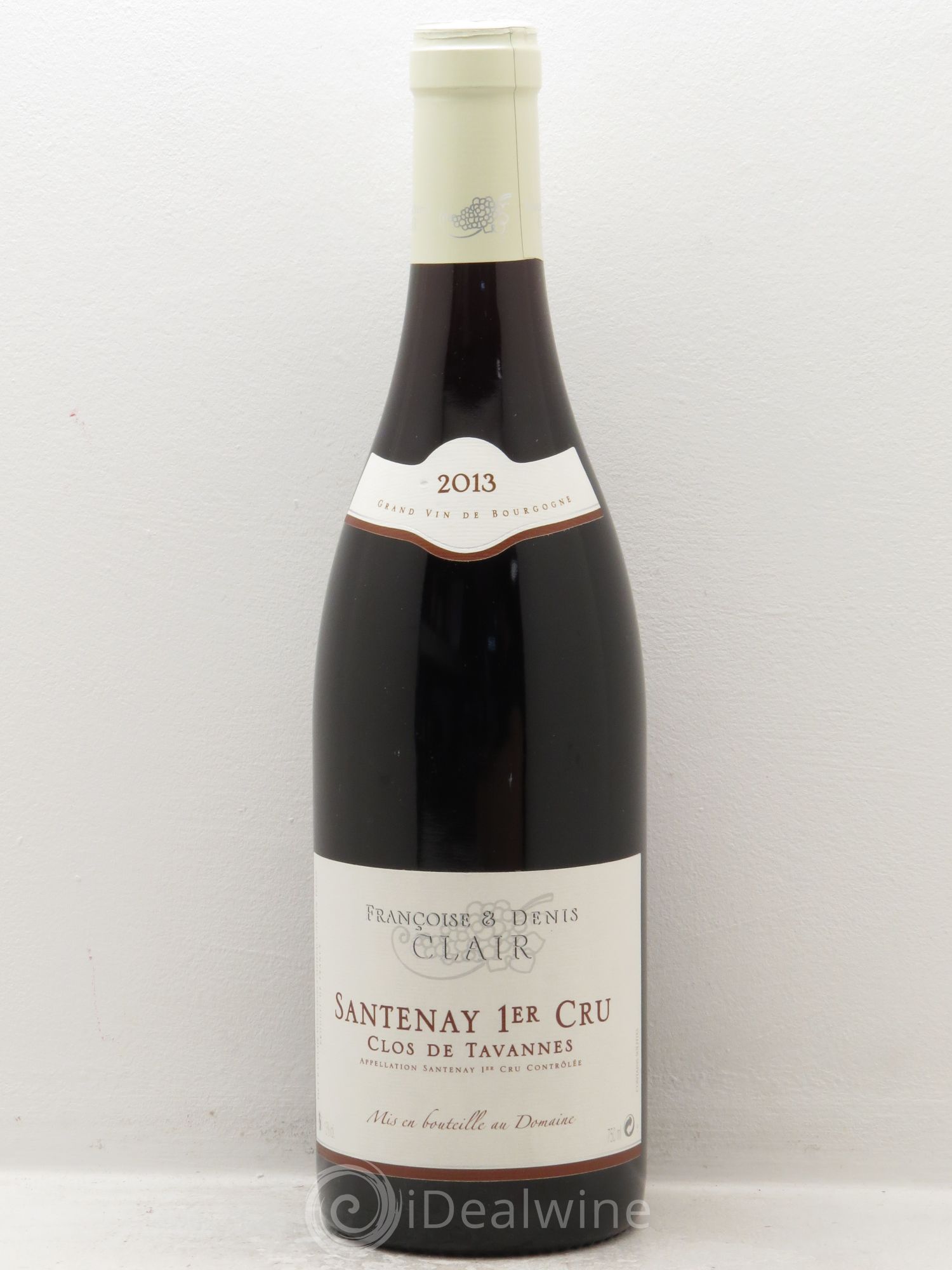 Santenay 1er Cru Clos Tavannes Françoise et Denis Clair (Domaine) 2013 - Lot de 1 bouteille - 0