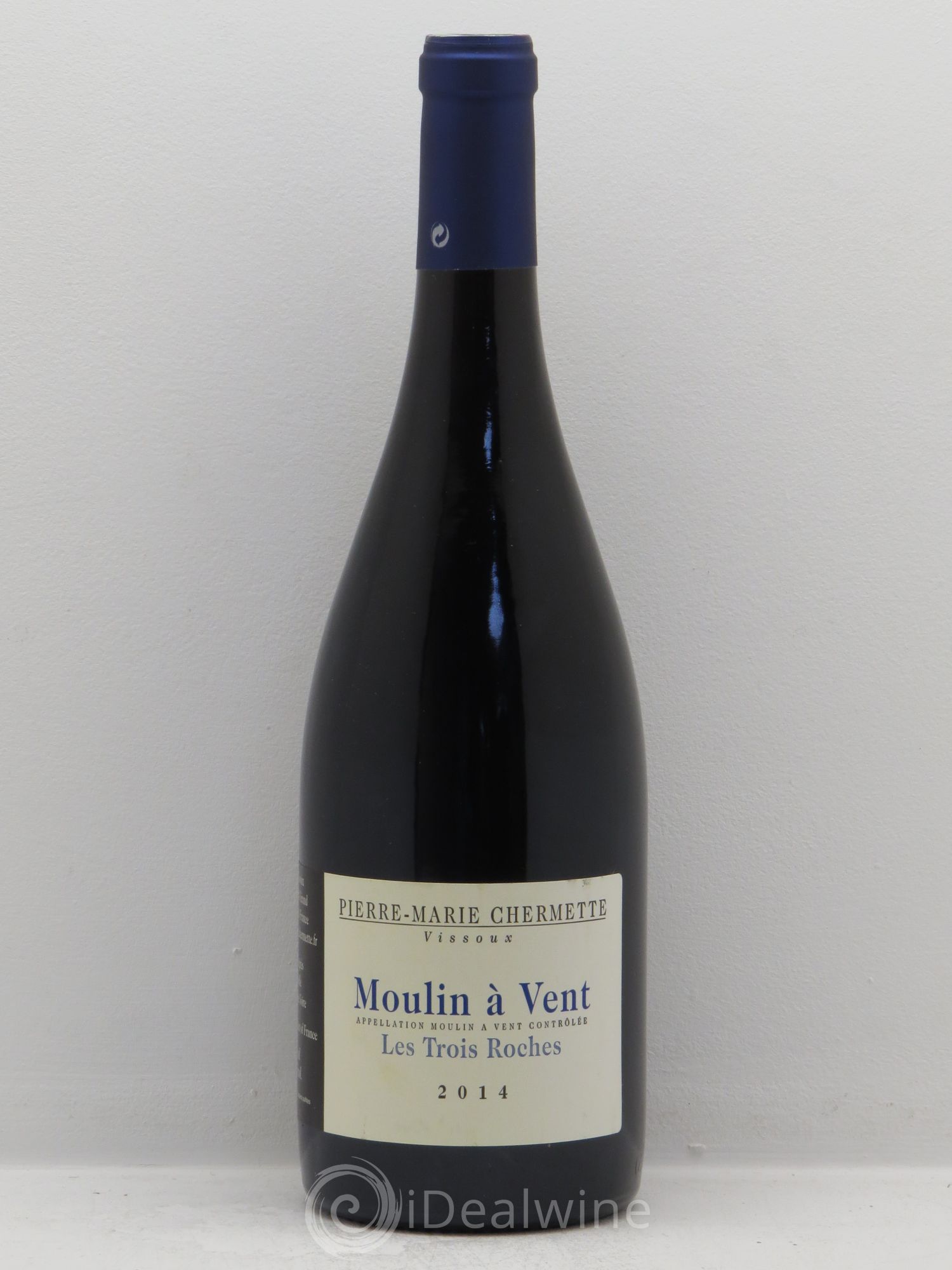 Moulin-à-Vent Les Trois Roches Domaine du Vissoux - P-M. Chermette 2014 - Lot de 1 bouteille - 0