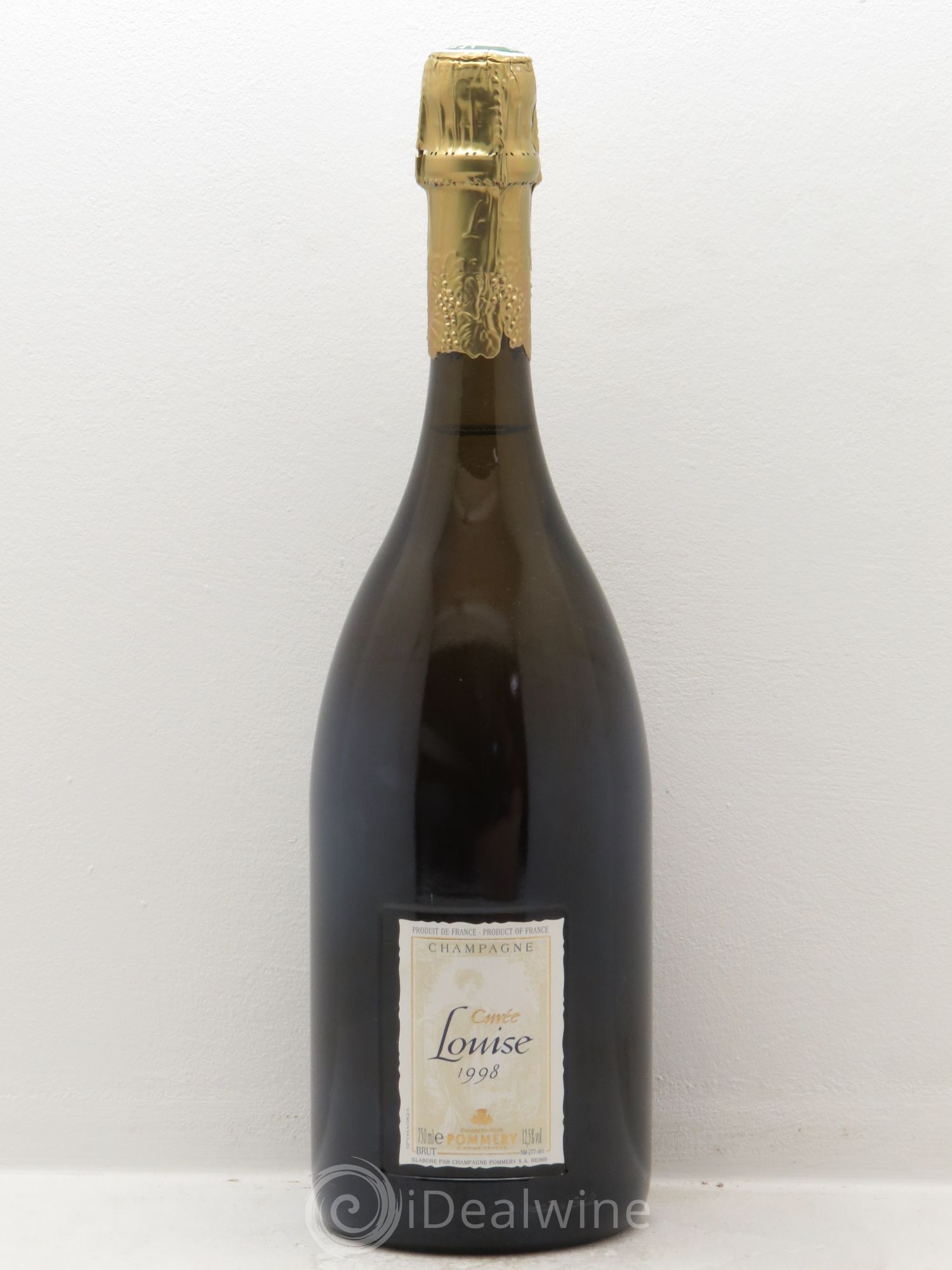 Cuvée Louise Pommery 1998 - Lot de 1 bouteille - 0