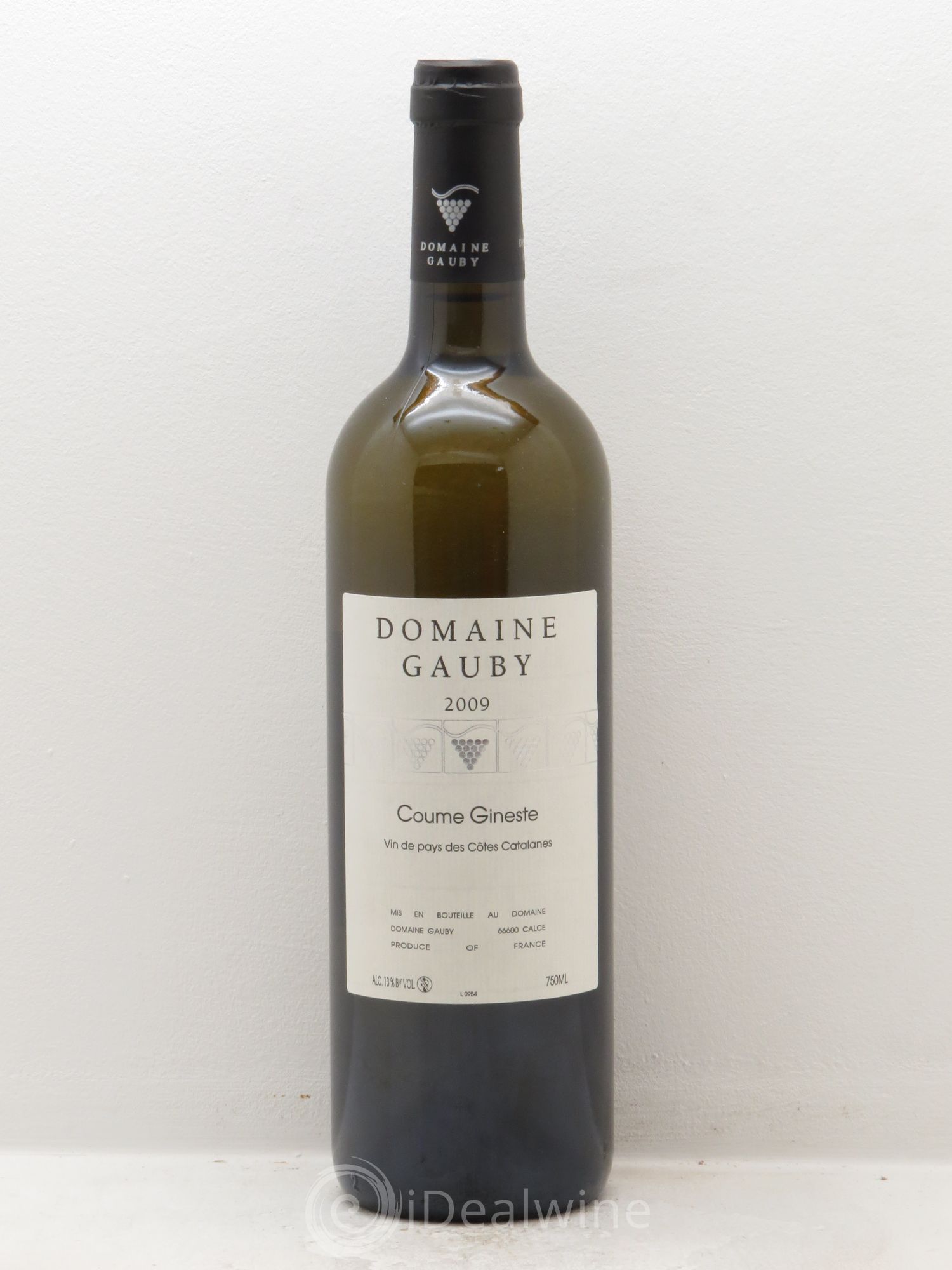 Côtes Catalanes Coume Gineste Gauby (Domaine) 2009 - Lot de 1 bouteille - 0
