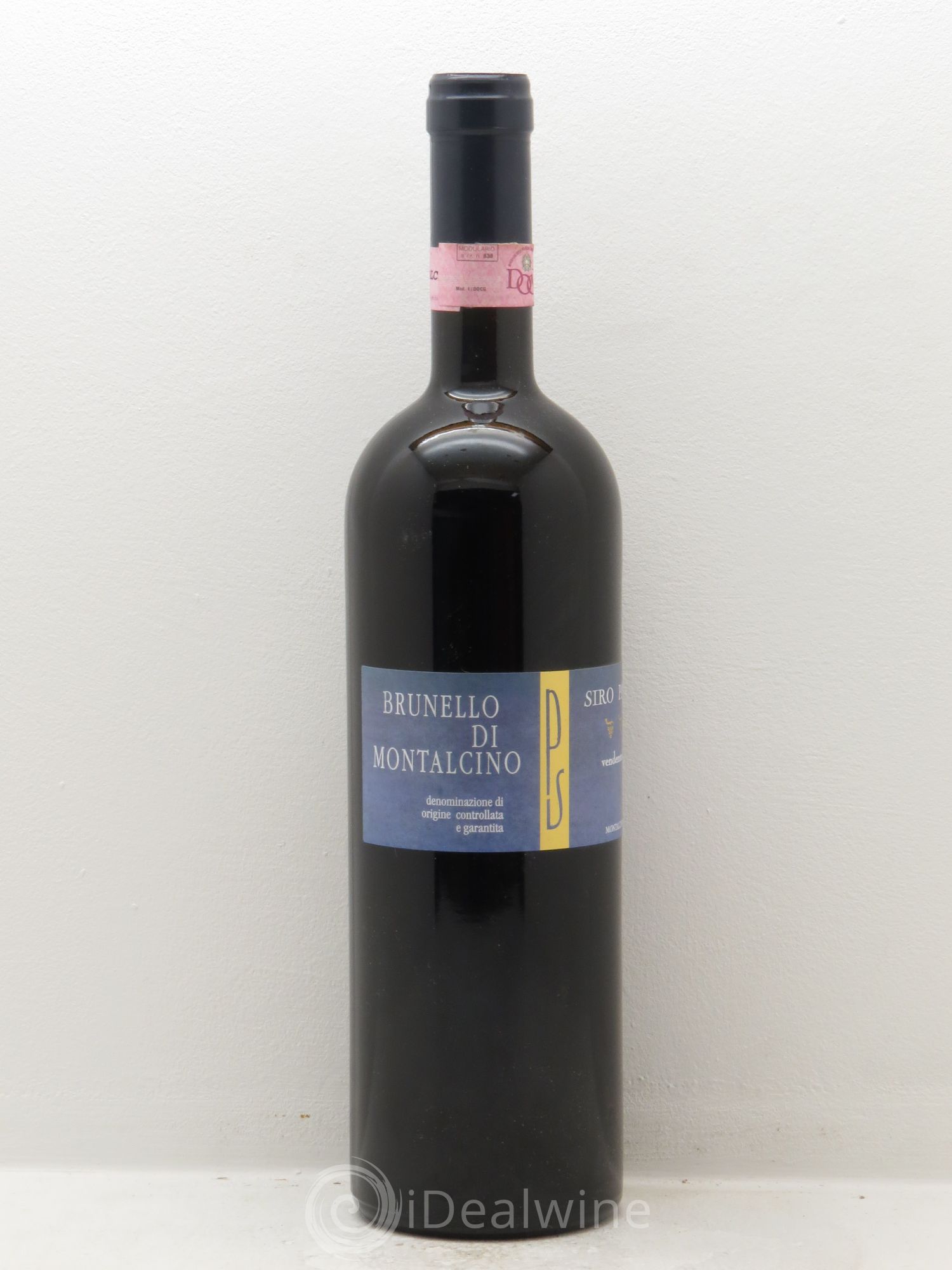 Brunello di Montalcino DOCG Riserva PS Siro Pacenti 1997 - Lot de 1 bouteille - 0