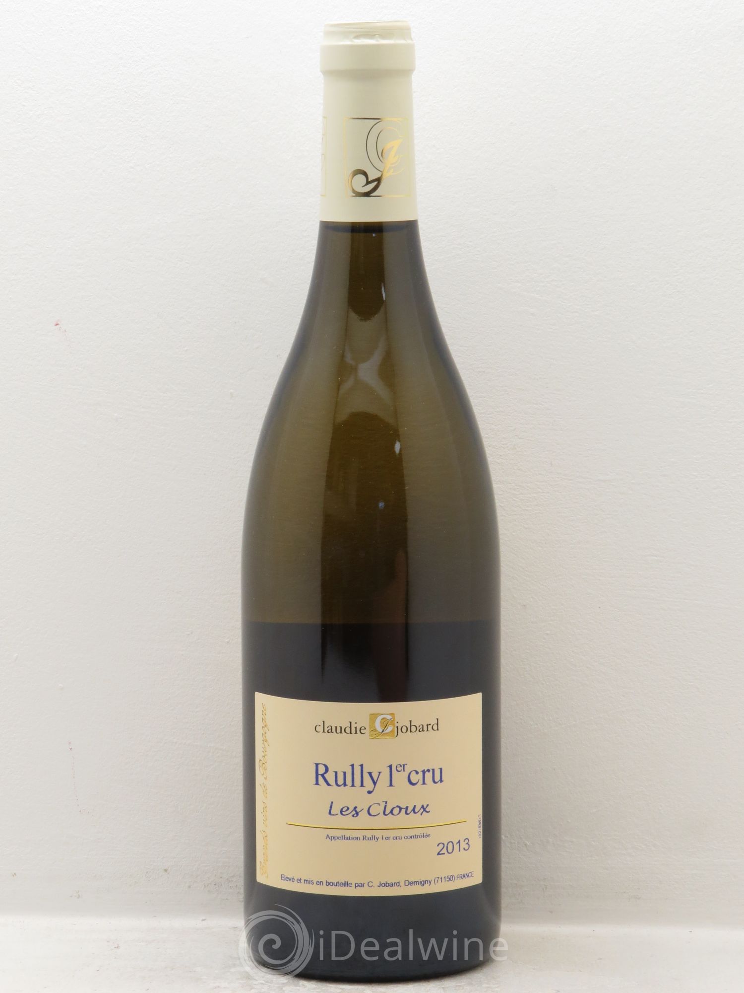Rully 1er Cru Les Cloux Claudie Jobard 2013 - Lot de 1 bouteille - 0