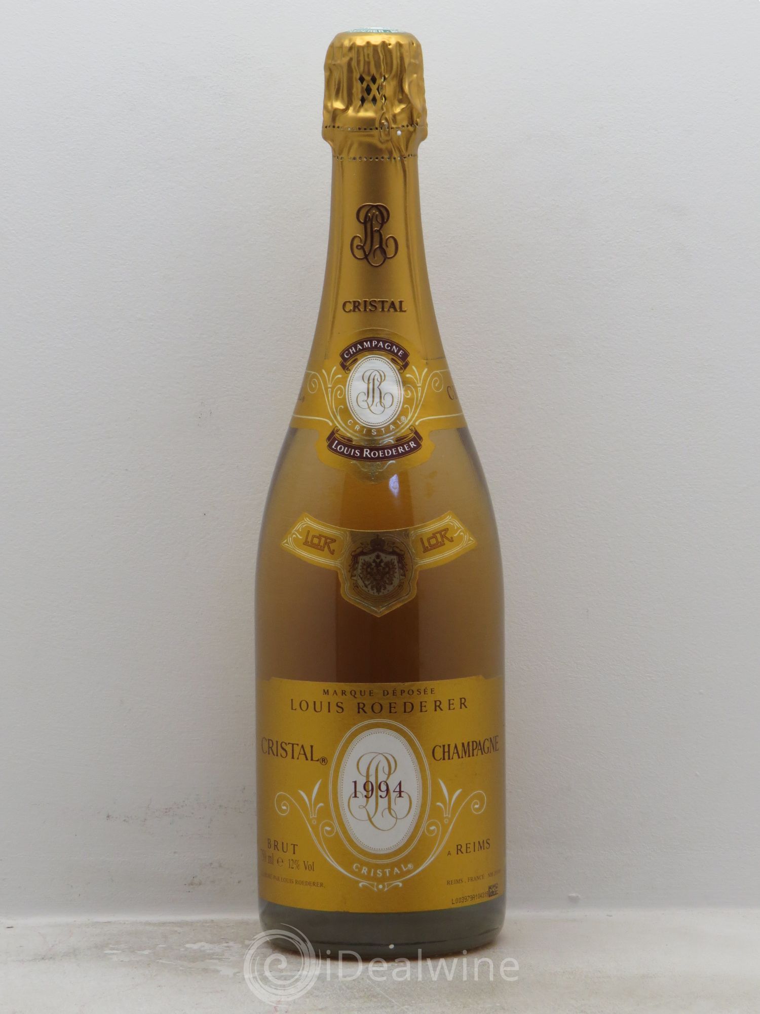 Cristal Louis Roederer 1994 - Lot de 1 bouteille - 0