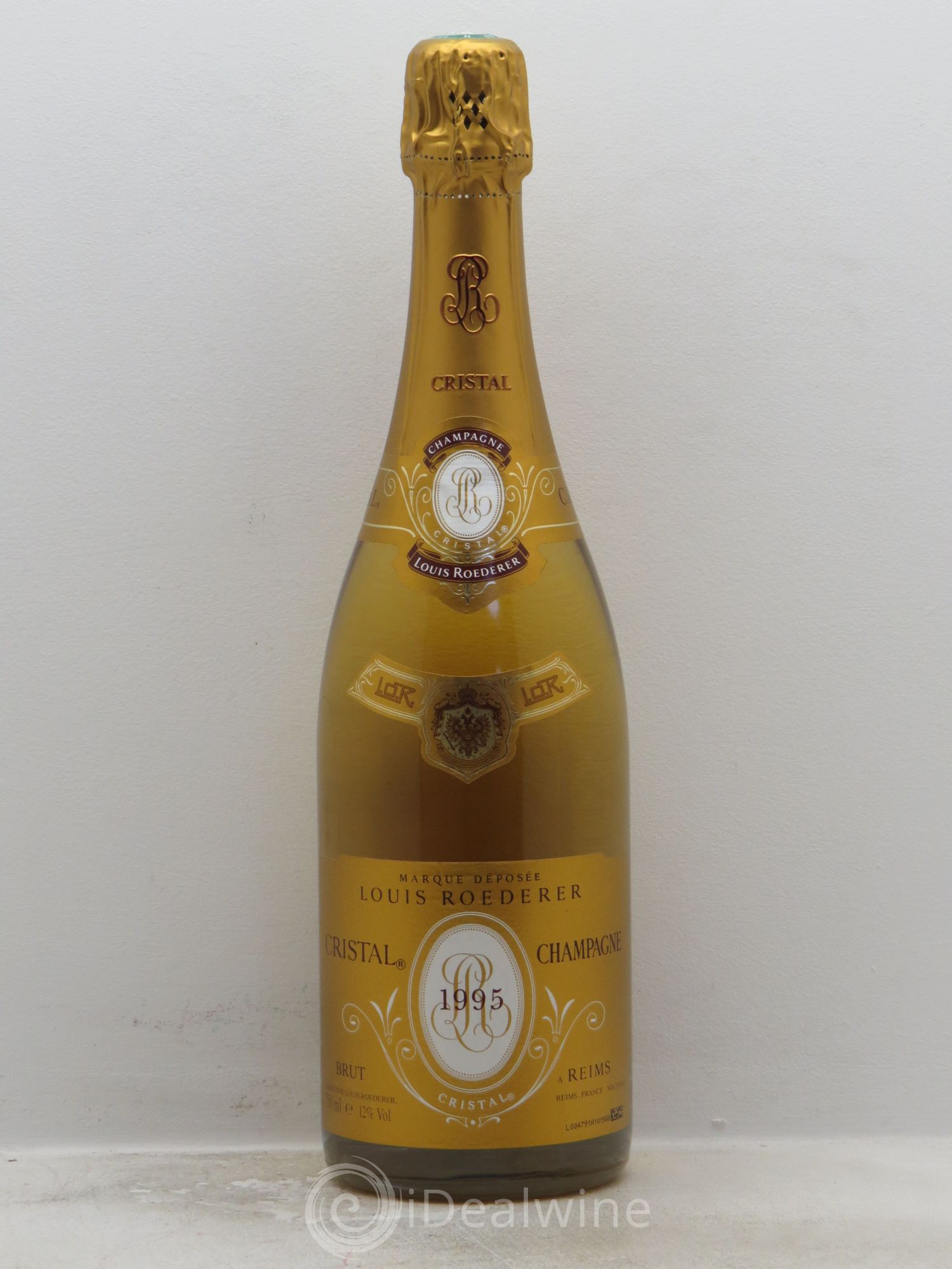 Cristal Louis Roederer 1995 - Lot de 1 bouteille - 0