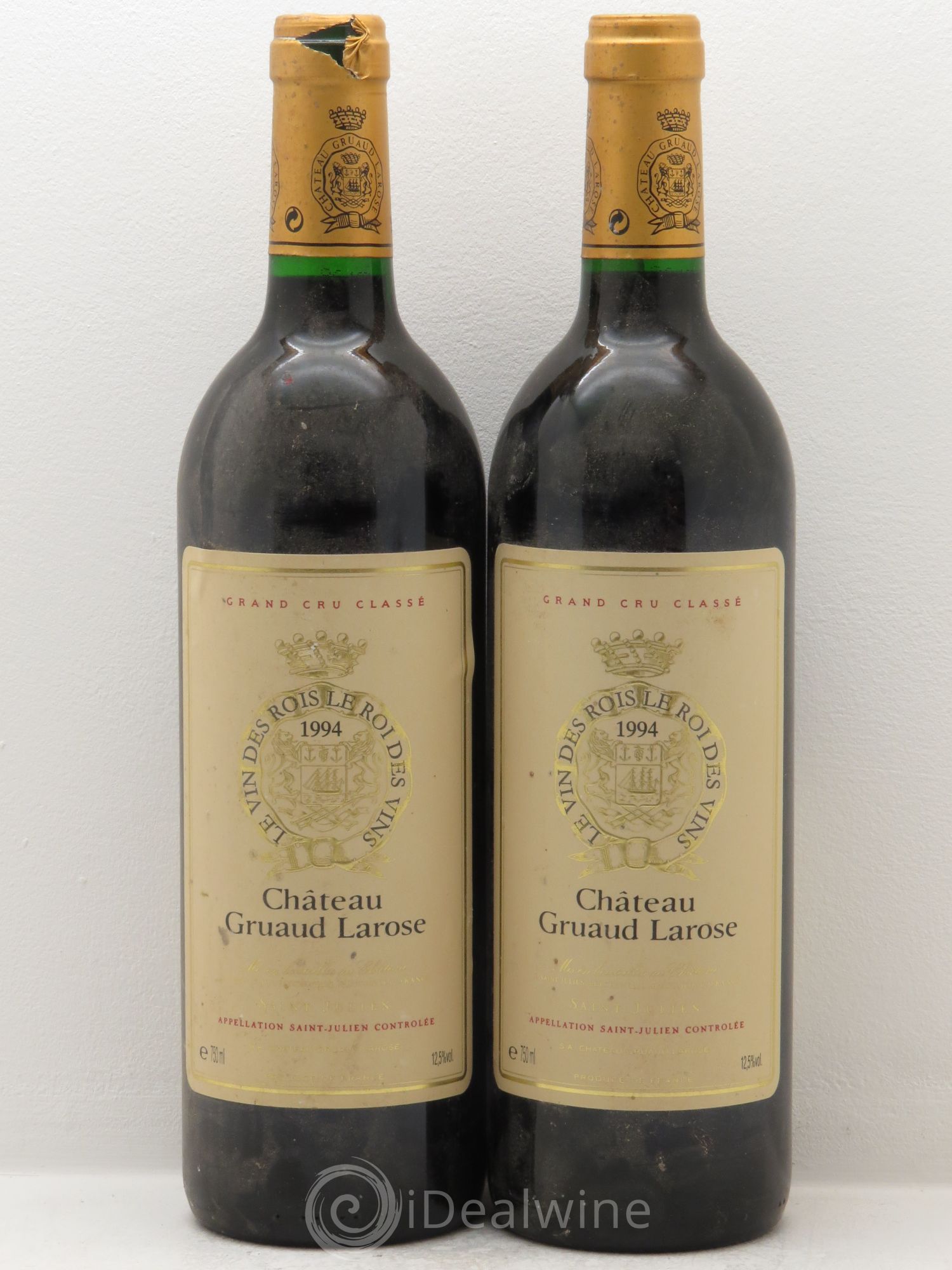 Château Gruaud Larose 2ème Grand Cru Classé 1994 - Lot de 2 bouteilles - 0
