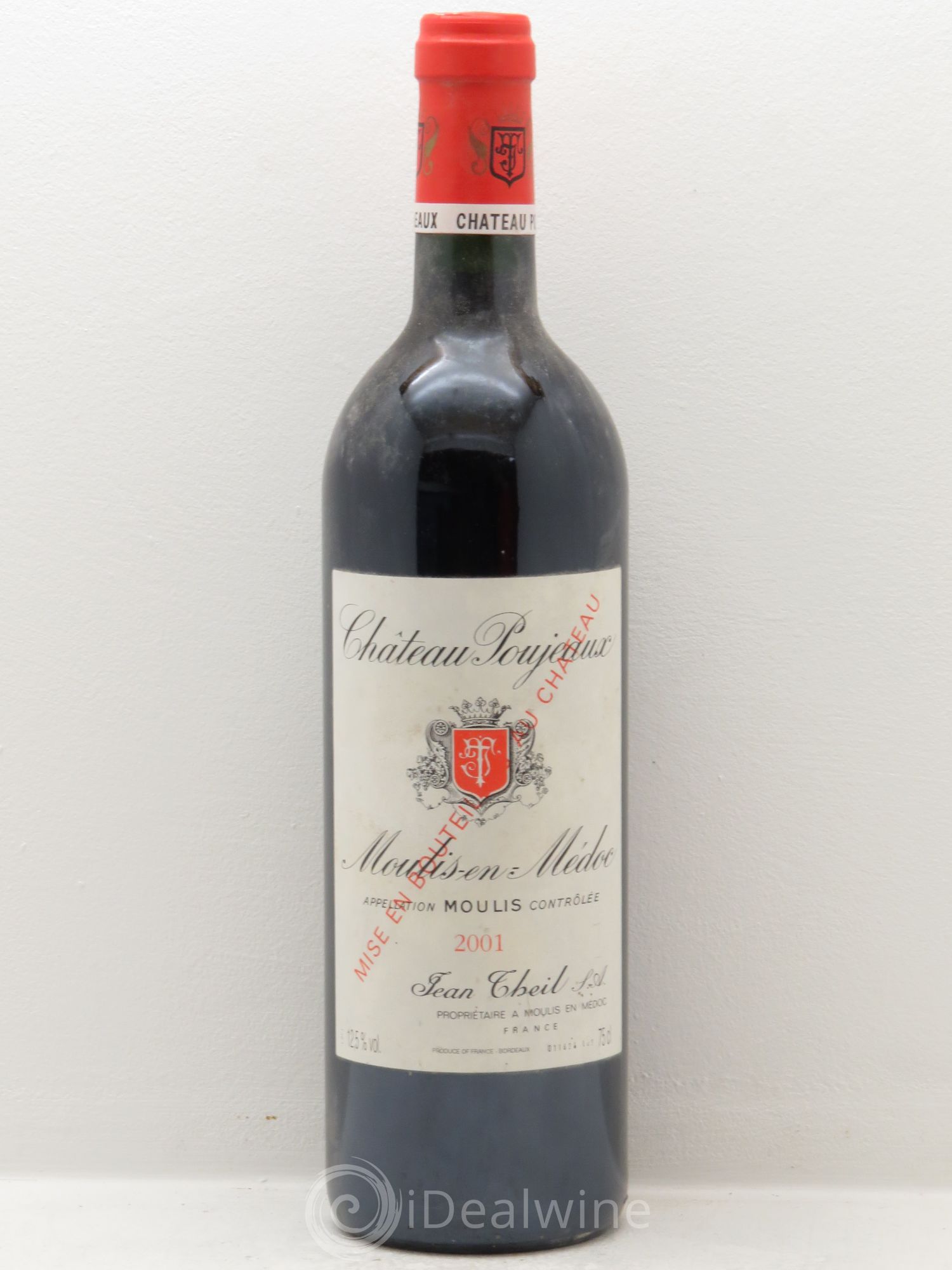 Château Poujeaux 2001 - Lot de 1 bouteille - 0