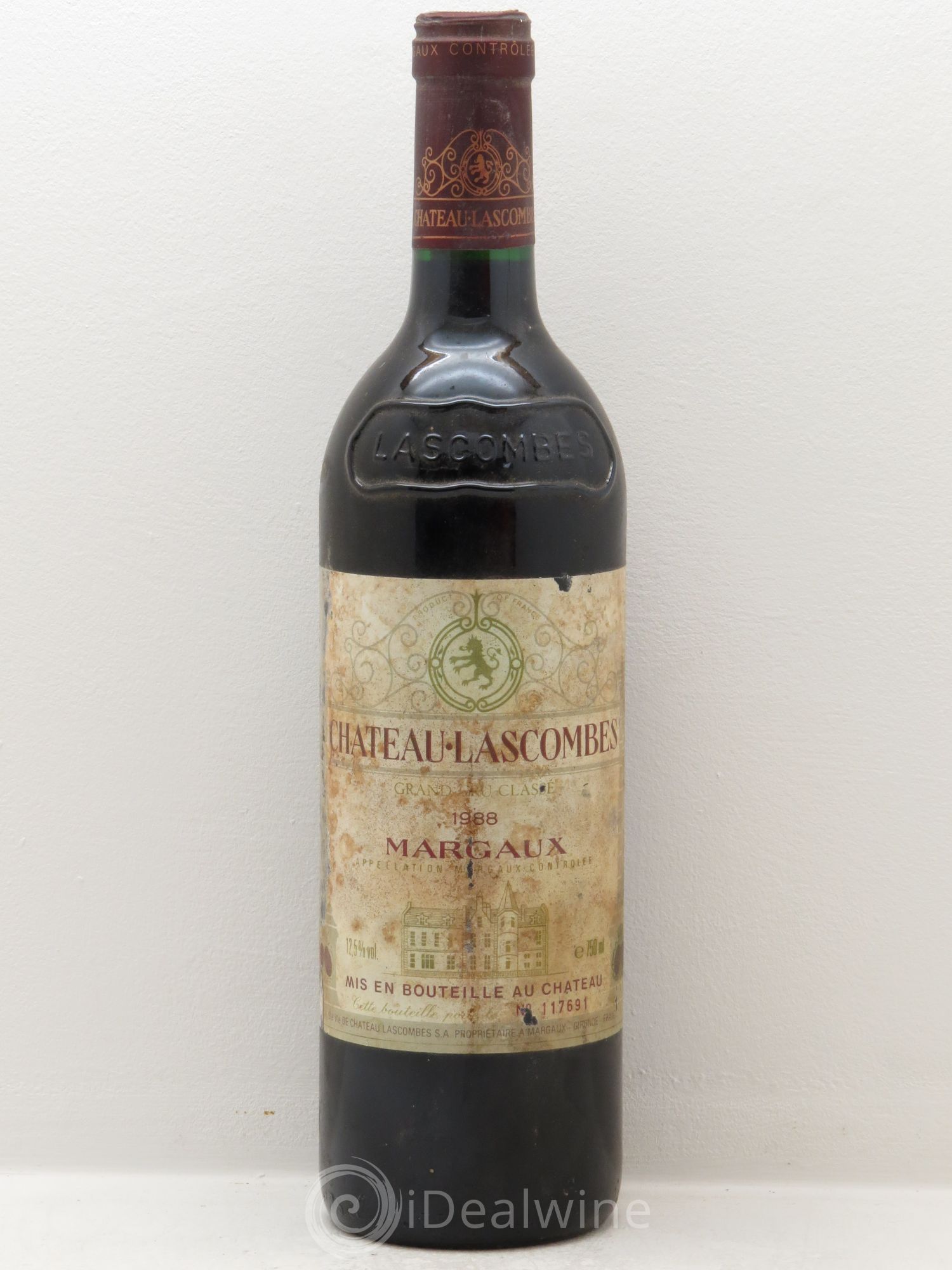 Château Lascombes 2ème Grand Cru Classé 1988 - Lot de 1 bouteille - 0