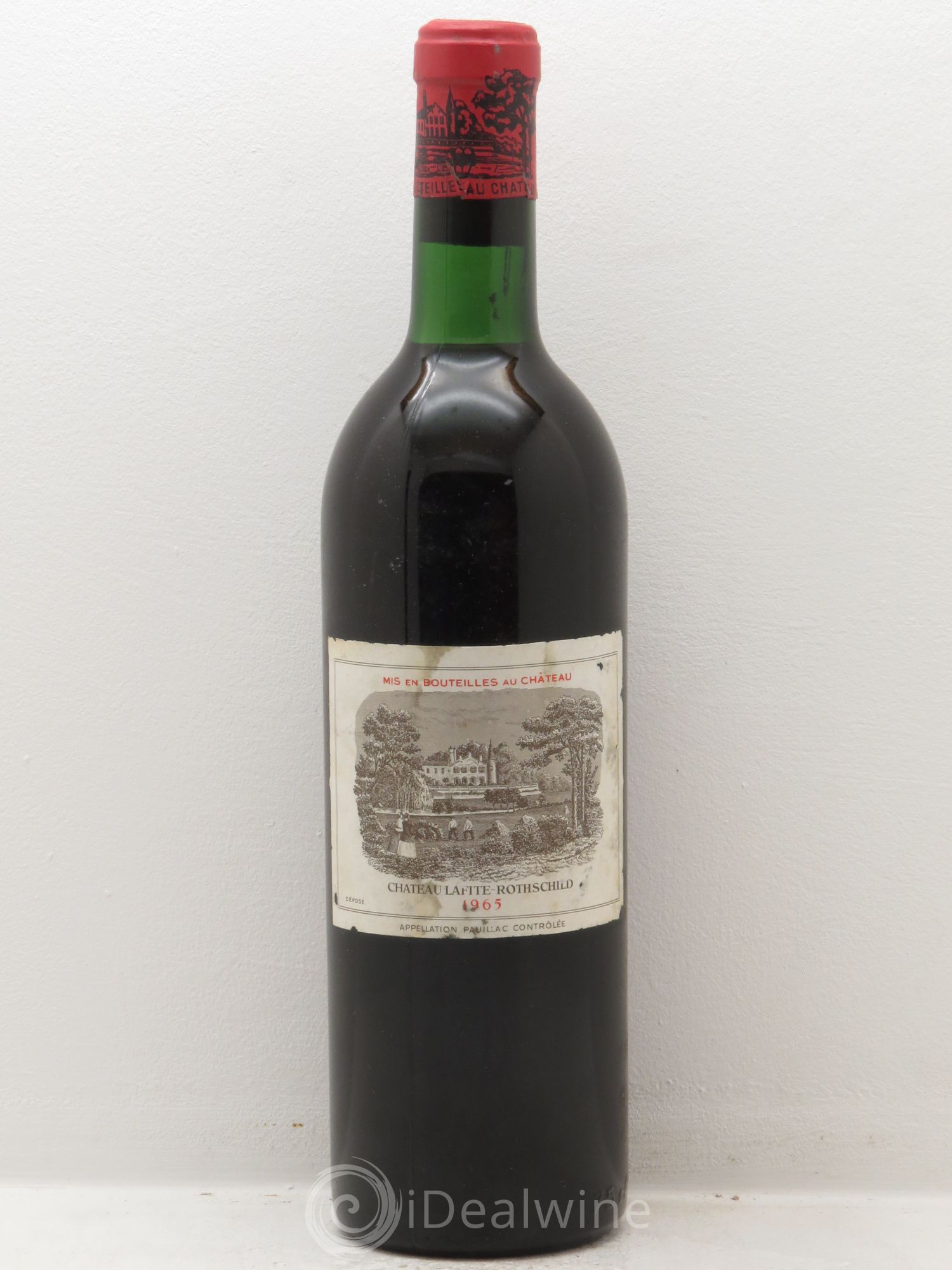 Château Lafite Rothschild 1er Grand Cru Classé 1965 - Lot de 1 bouteille - 0